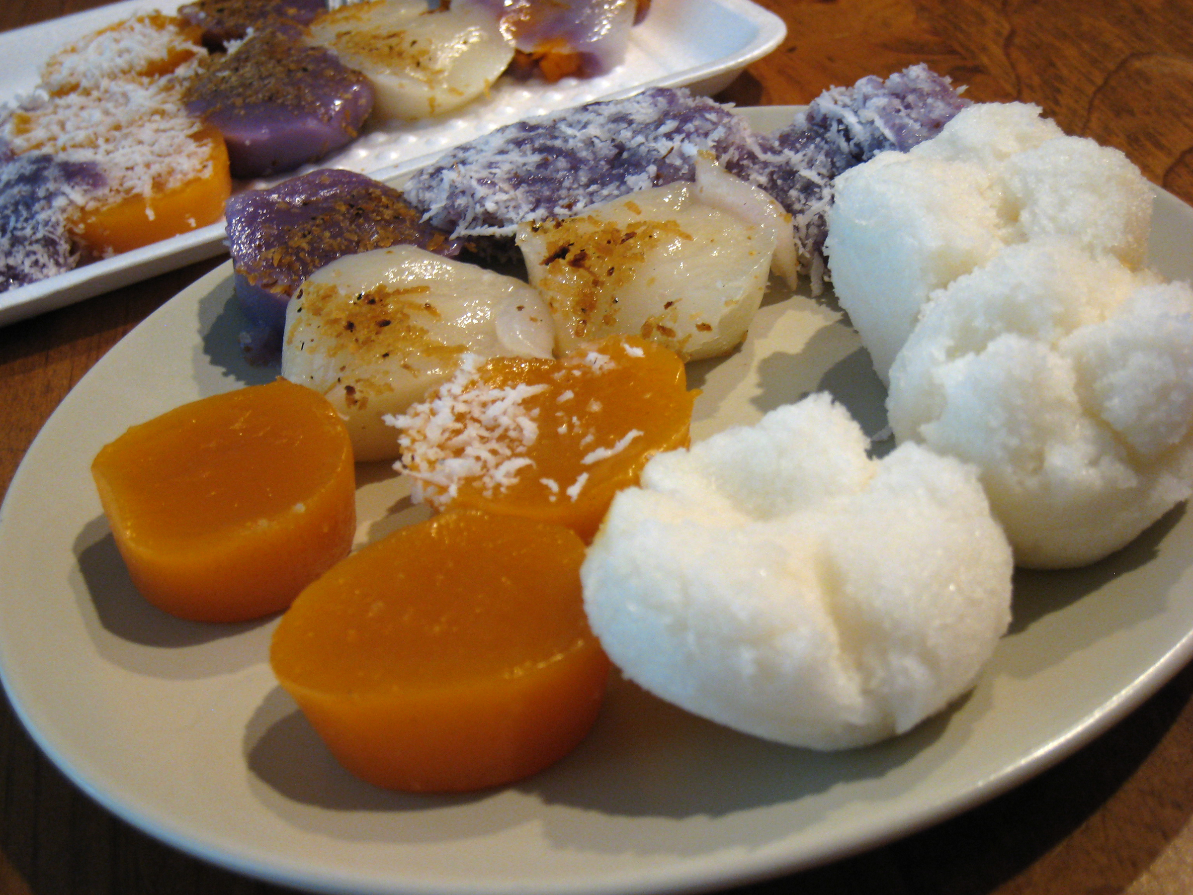 Treats from Filipino Desserts Plus.