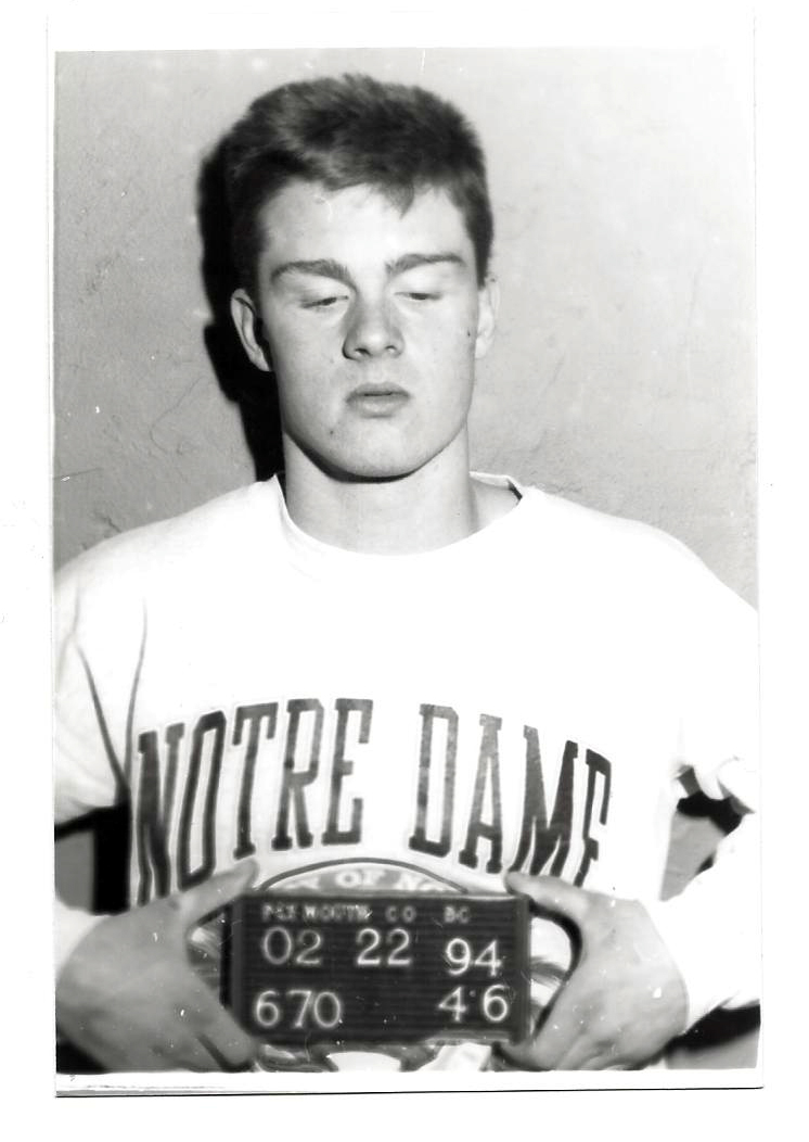 Steven James in his booking photo, Feb. 22, 1994.