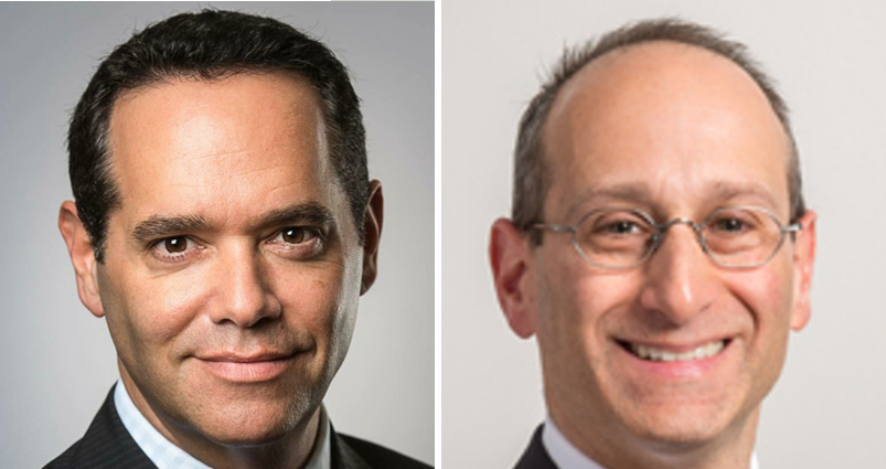 Ward 8 councilor-at-large candidates Richard A. Lipof, left, and David Kalis.