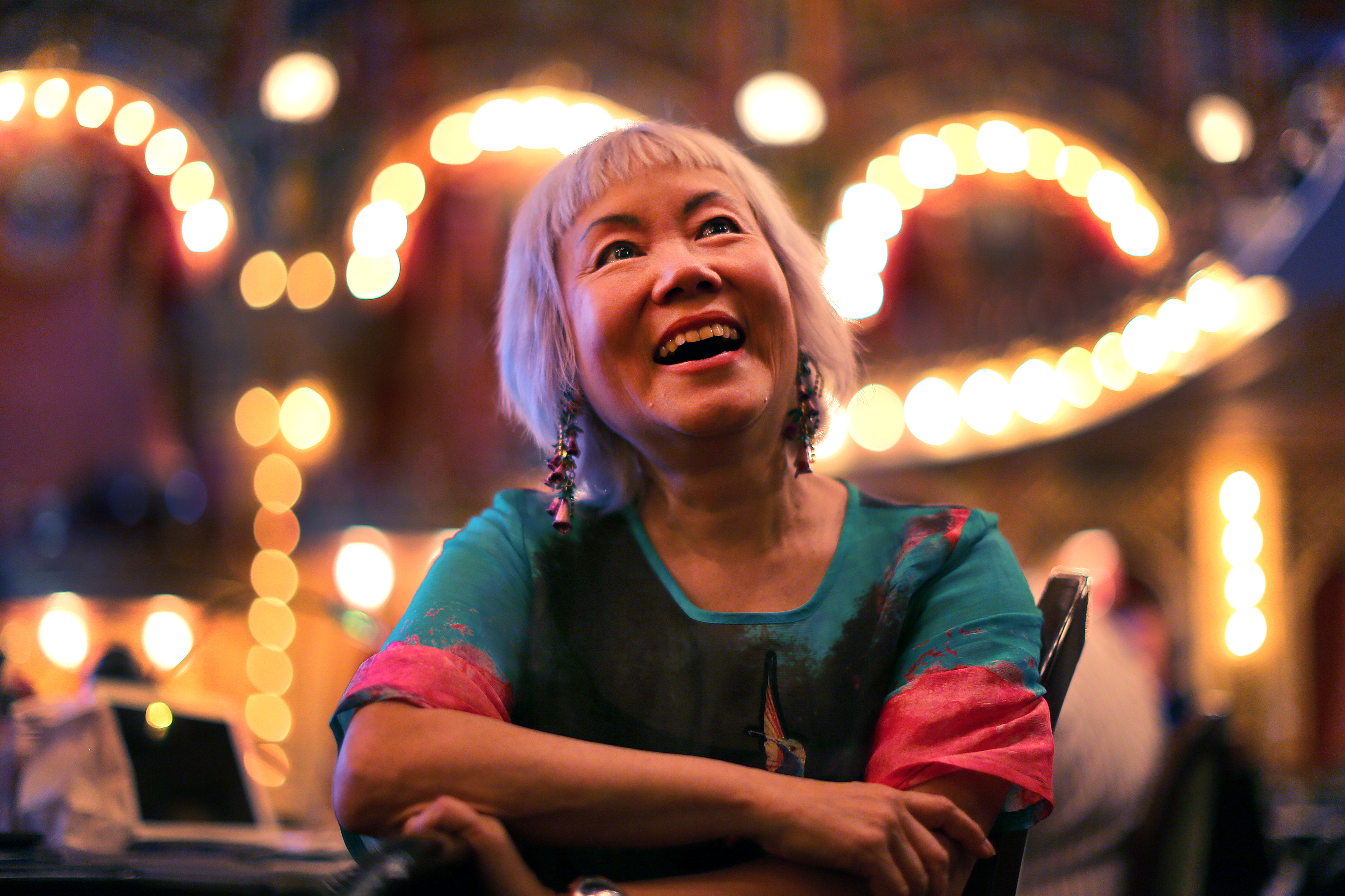 Cerise Lim Jacobs, at the Cutler Majestic Theatre.