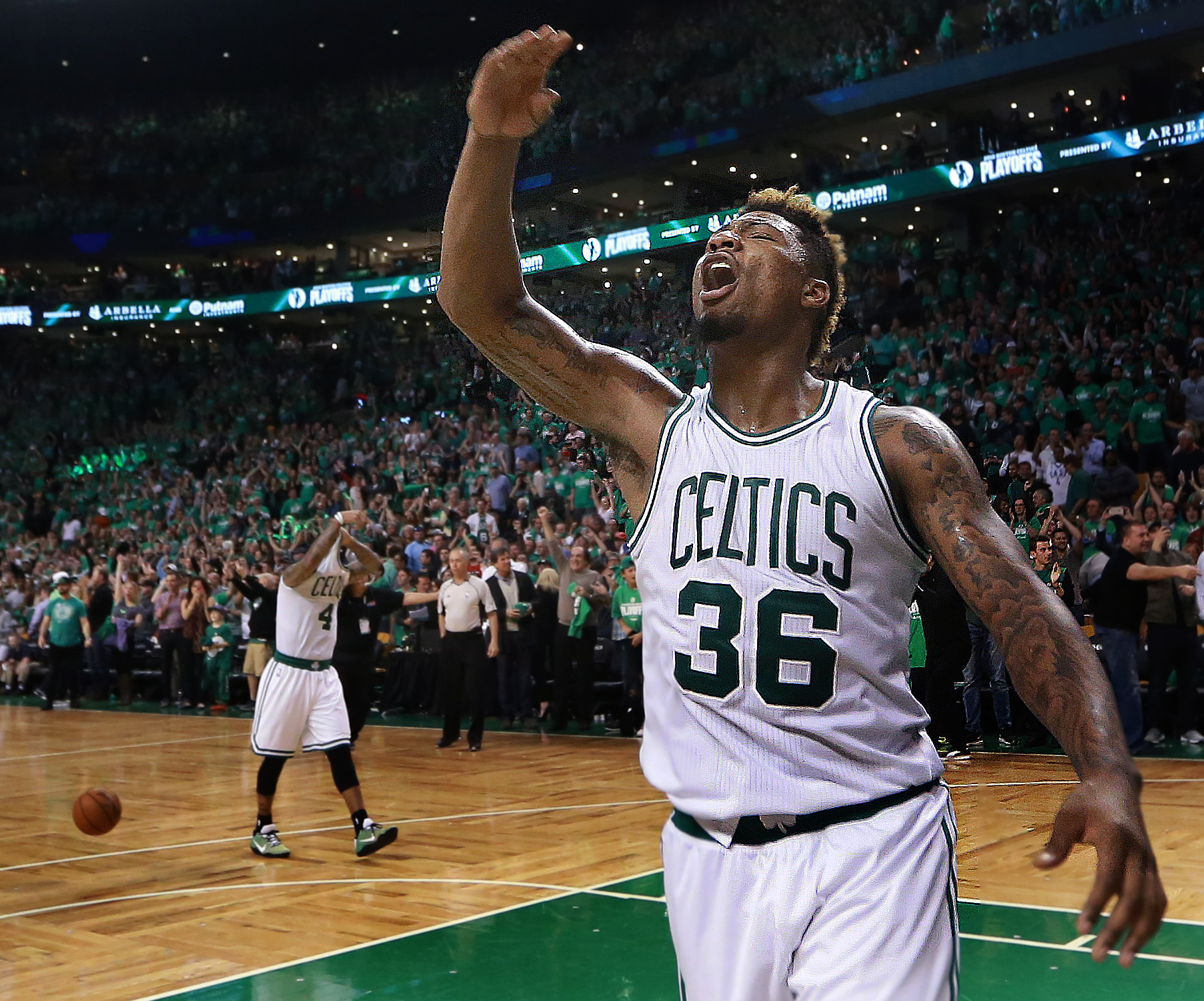 Celtics guard Marcus Smart.