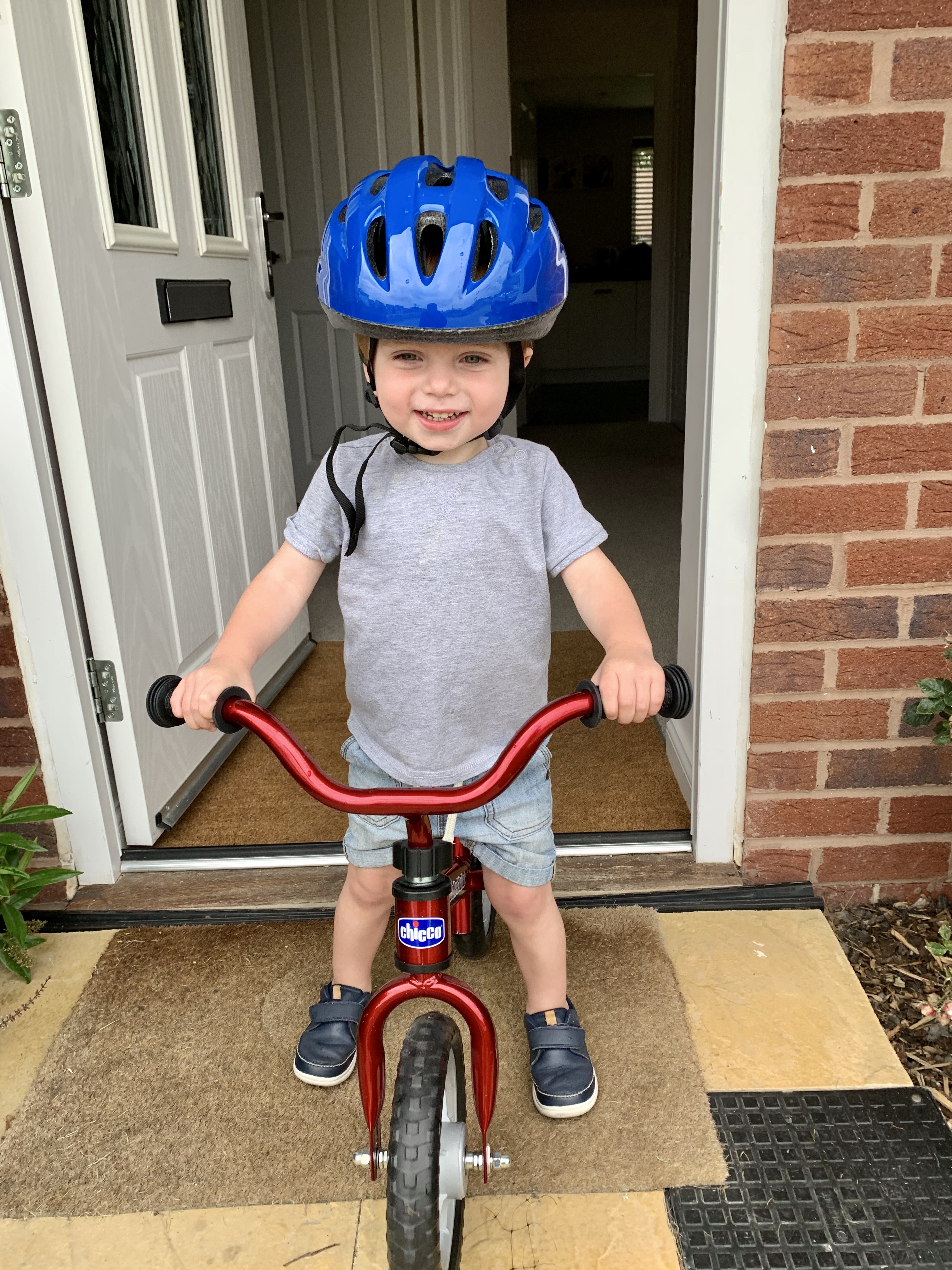 Oliver is now able to do everything a kid his age would do.