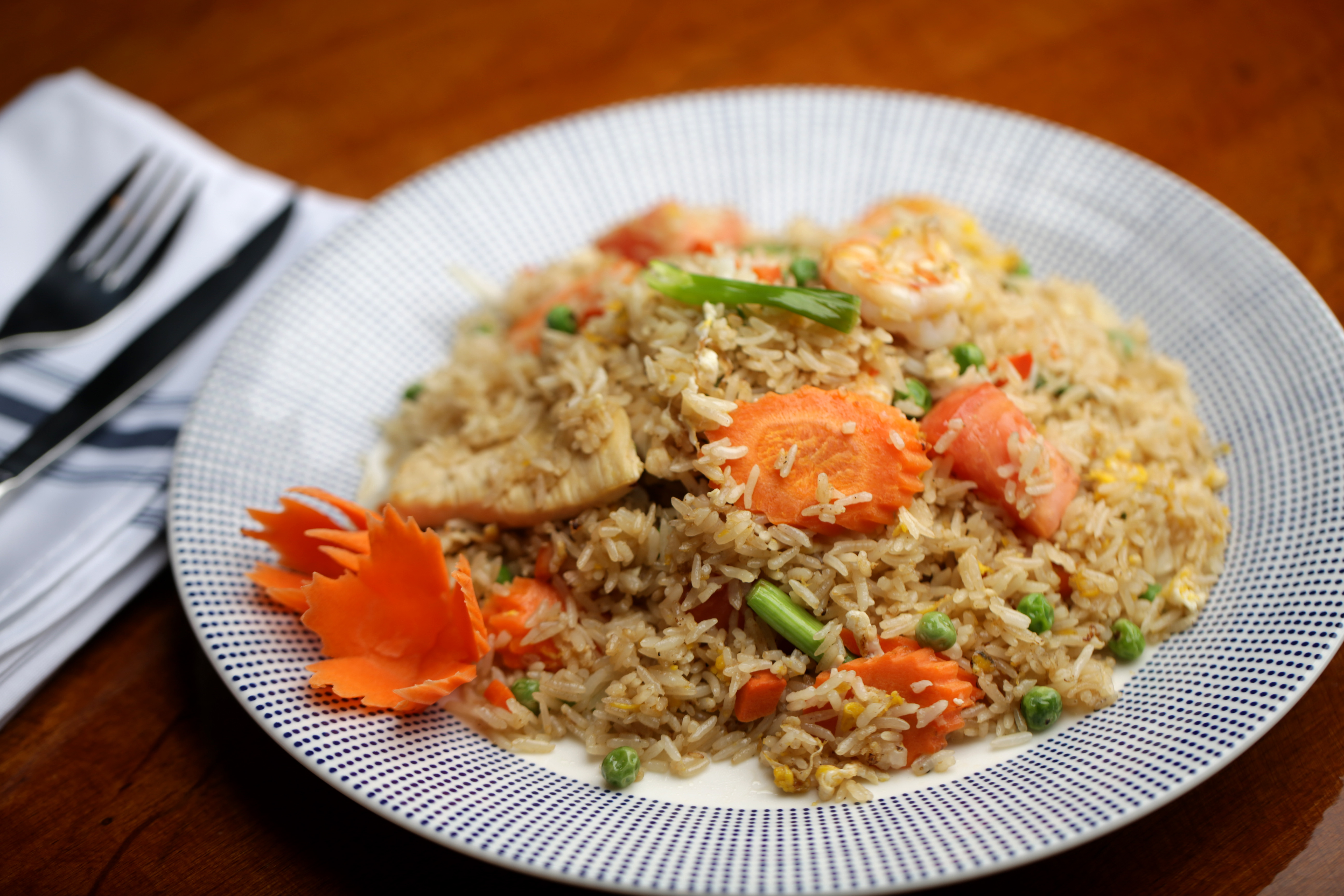 Mae's fried rice.