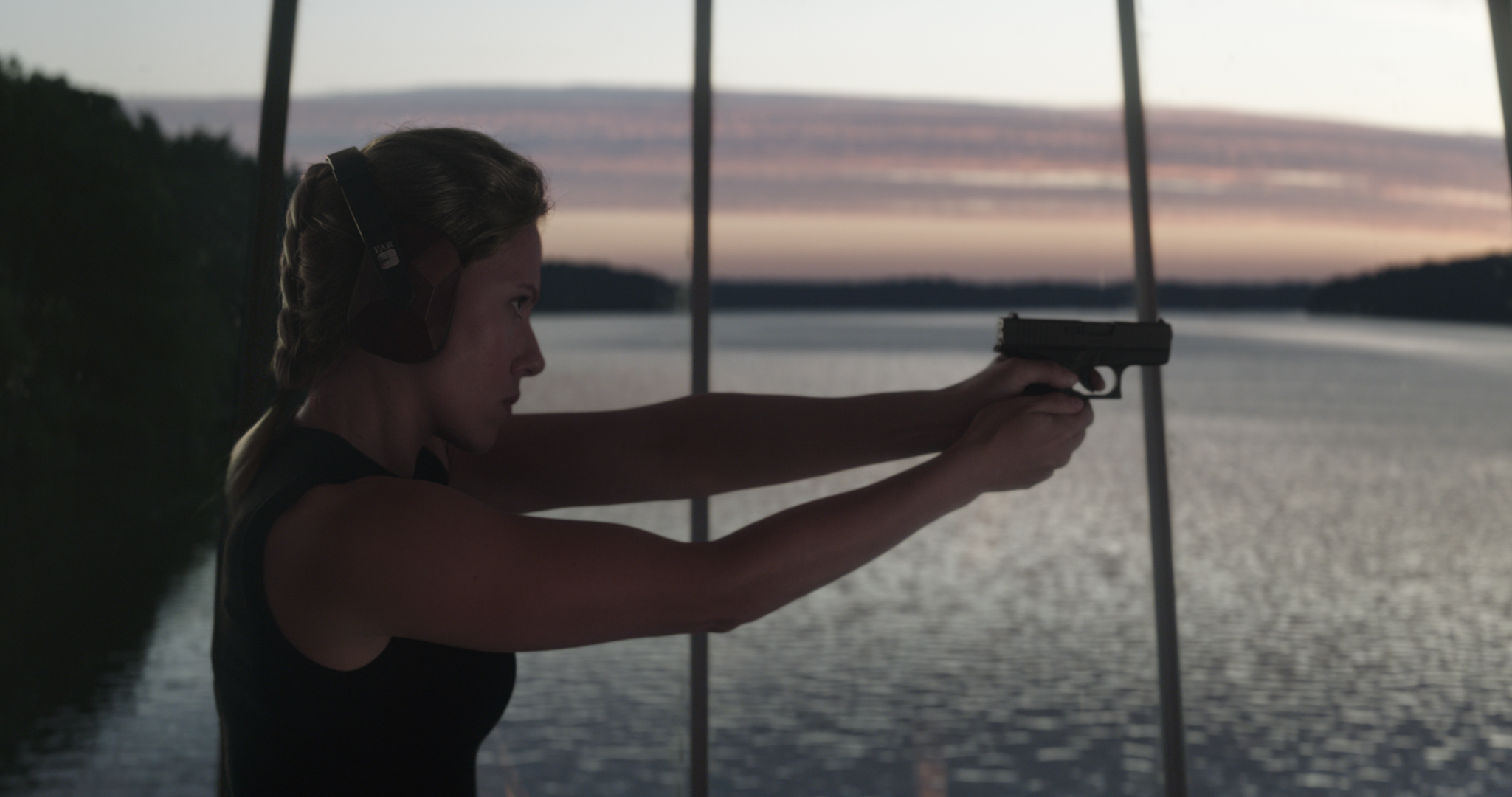 Scarlett Johansson plays Black Widow/Natasha Romanoff.