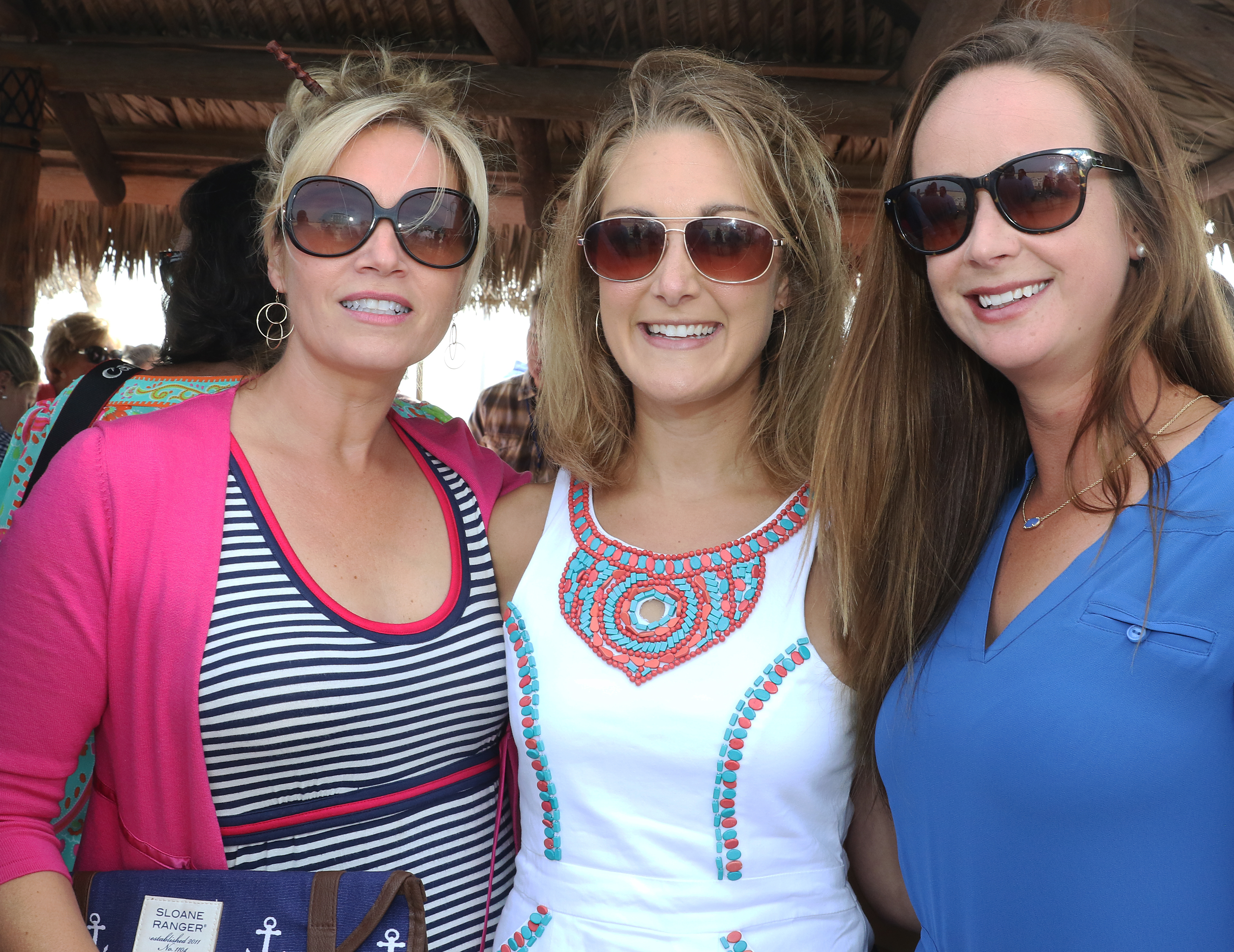 From left: Stacy McKenna of West Barnstable, Kate Donnelly of South Boston, and Alie McGraw of Osterville.