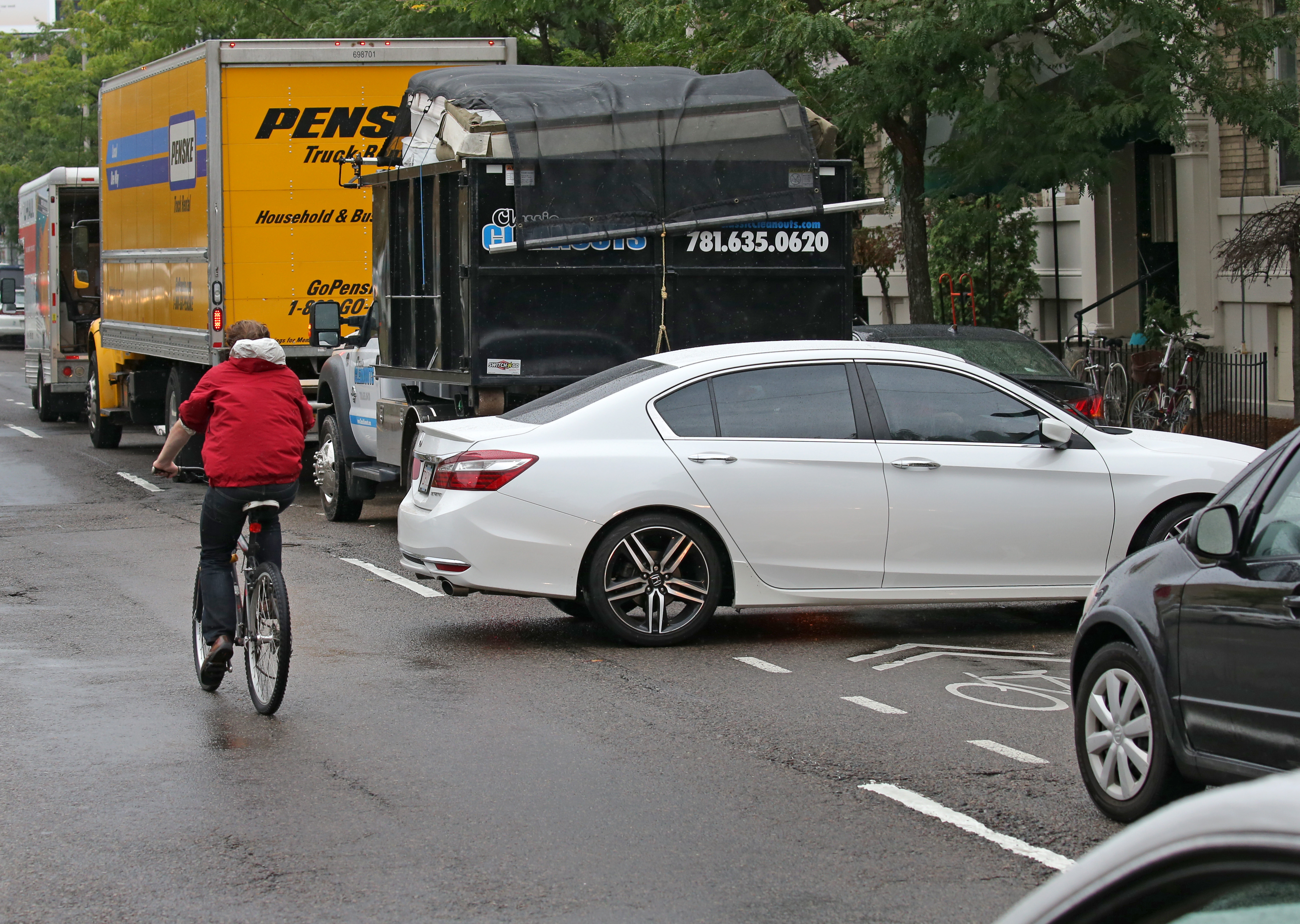 Frustrations from the cycling community highlighted the tensions within Boston.