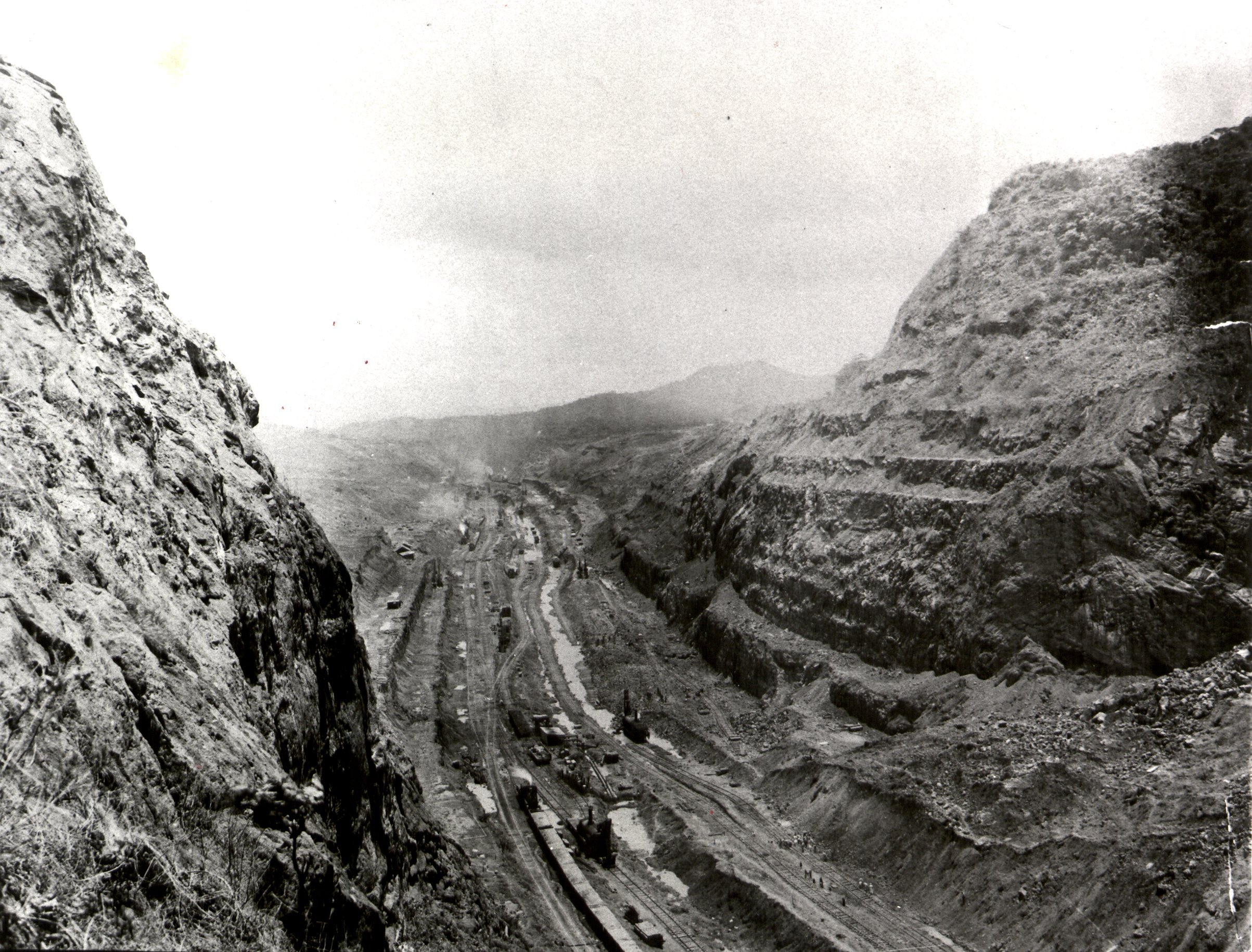 The Panama Canal is a man-made link between the Atlantic and Pacific oceans. It vastly shortened the time required to transport goods between Asia and the US East Coast.