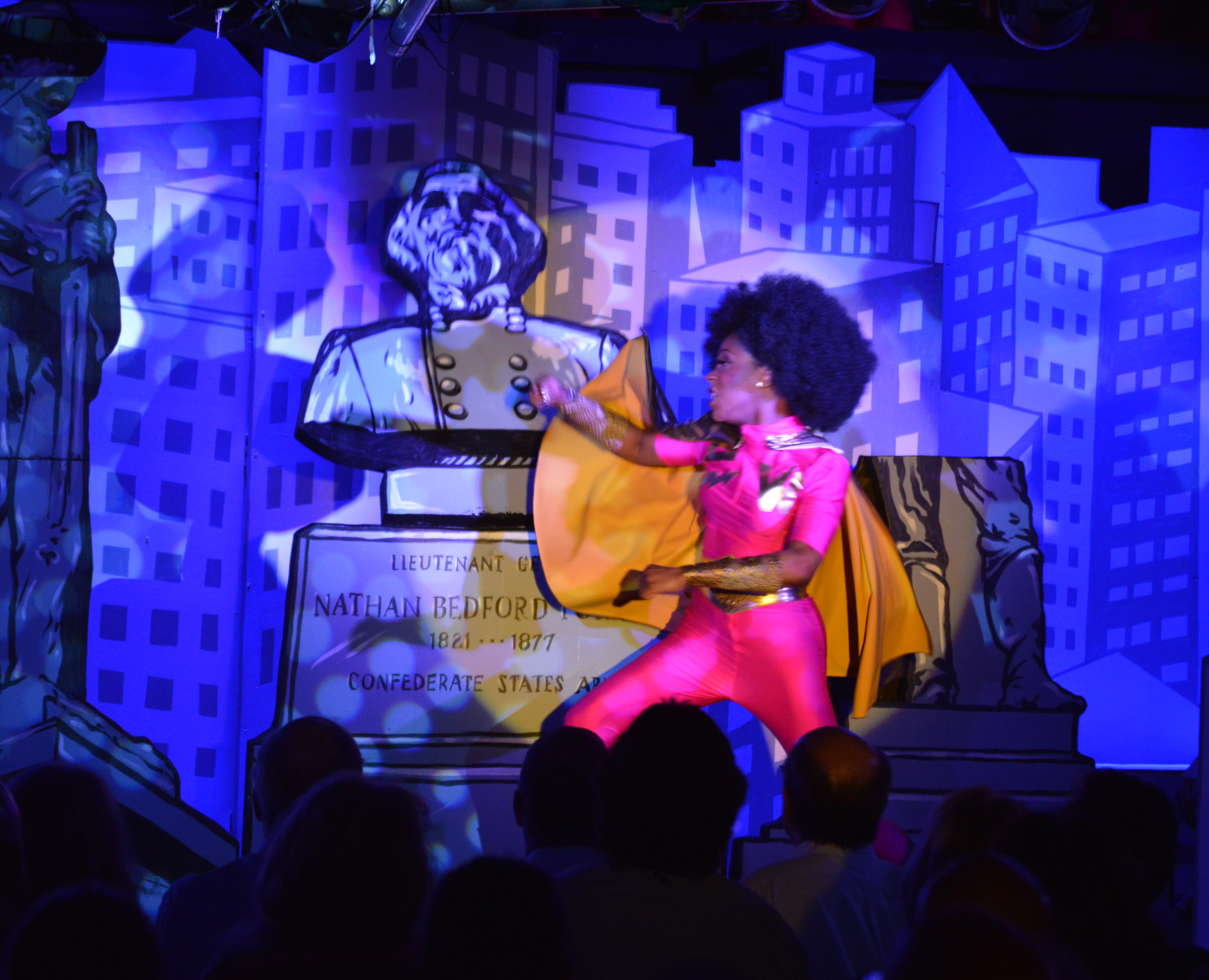 Qya Marie in “The Ebonic Woman” by Ryan Landry and the Gold Dust Orphans.