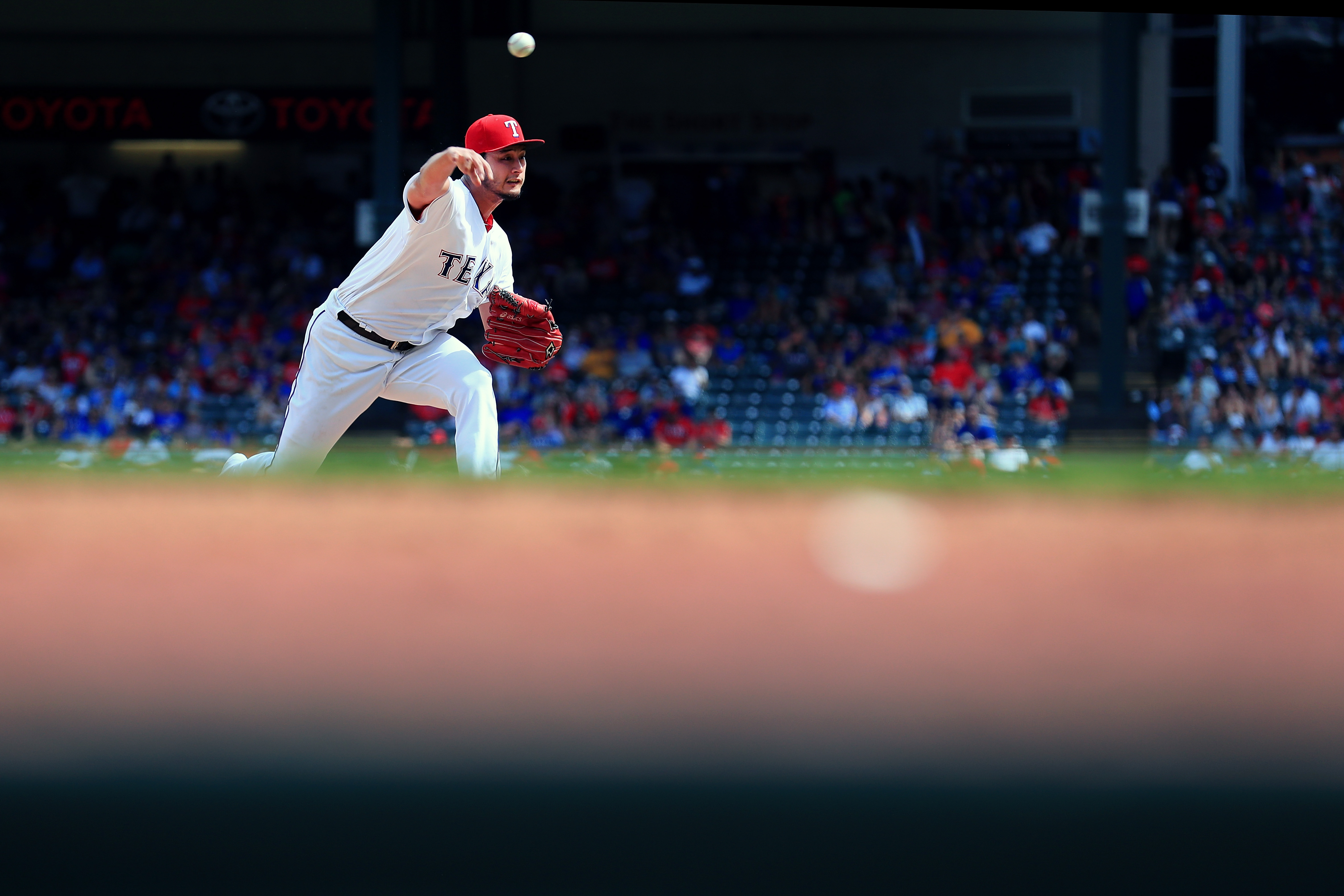 Yu Darvish is 6-8 with a 3.49 ERA through 19 starts.