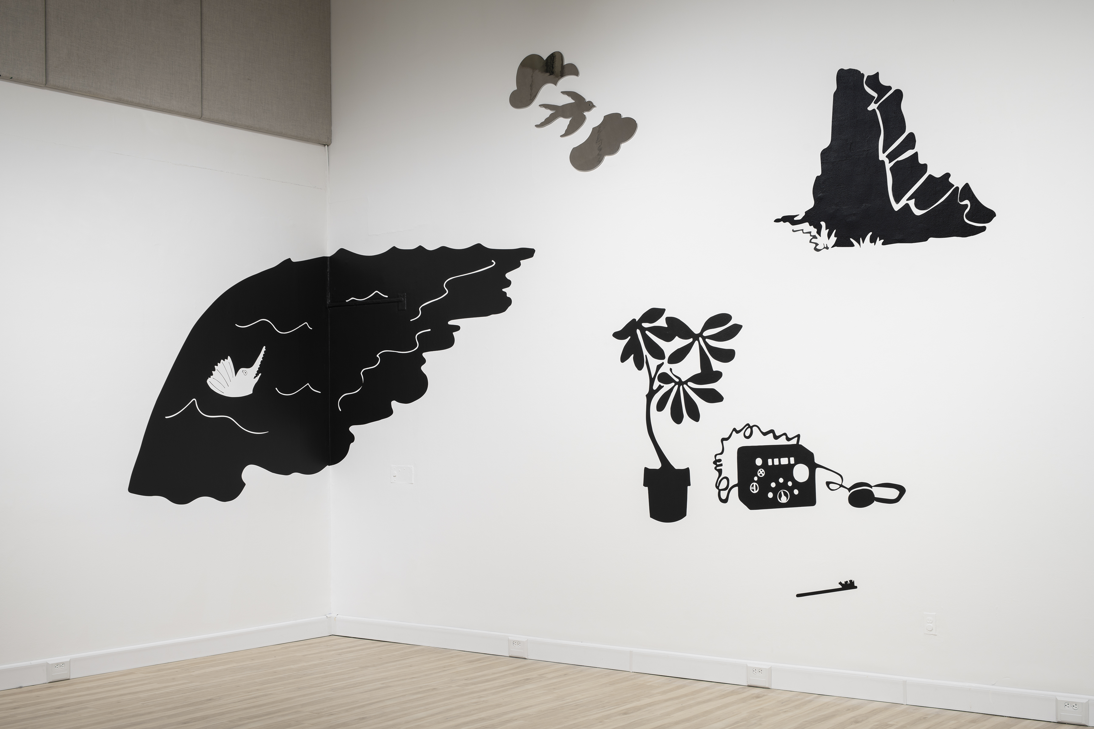 A detail from Kate Costello's "Echoed Agent, 2020."