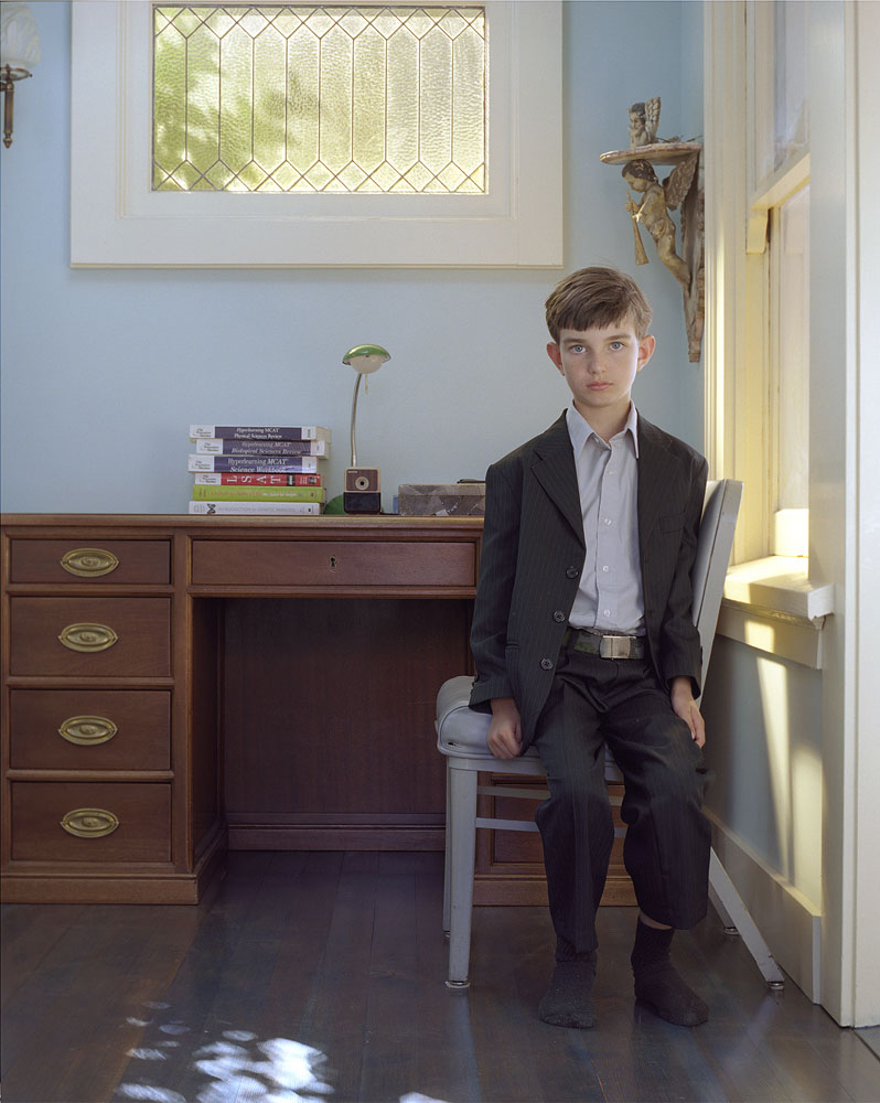 Sarah-Marie Land’s “Elliot” (above); Kathleen Volp’s “Sticks and Stones” (top right); an image from Julie McCarthy’s series “The Last Great War” (below).