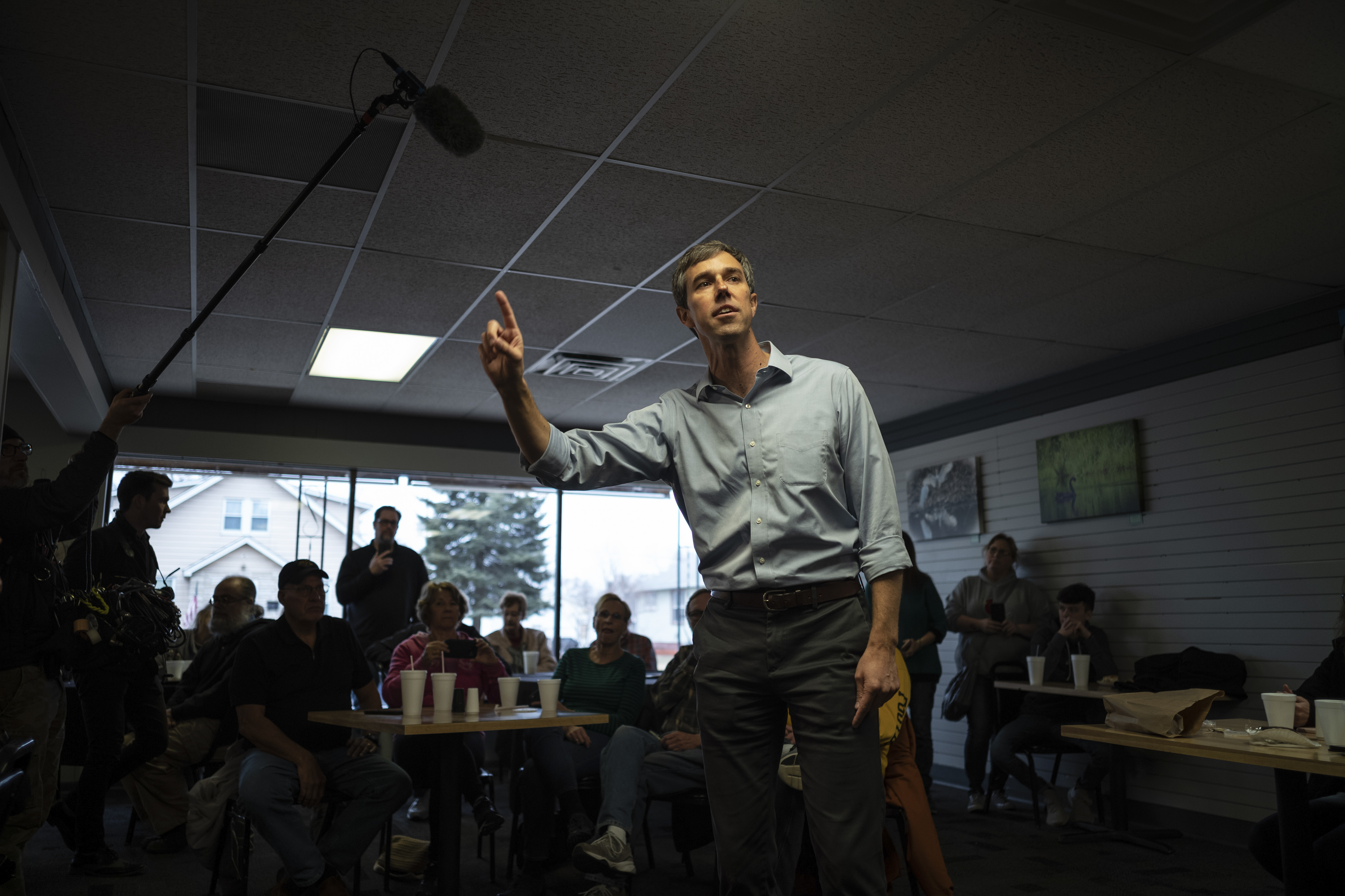 O’Rourke in Fort Madison, Iowa.