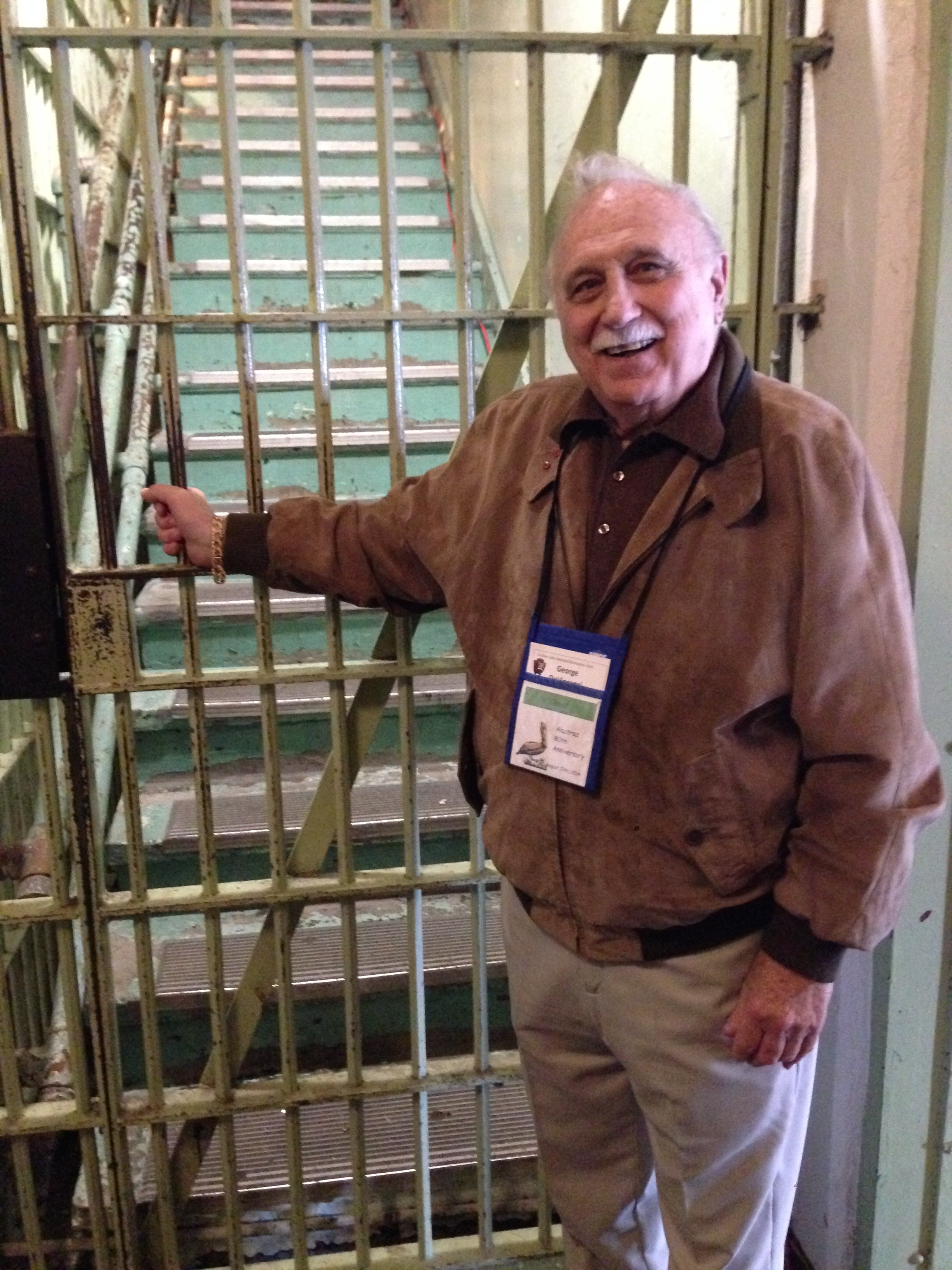 George DeVincenzi, who was born and raised in San Francisco, was a correctional officer at Alcatraz from 1950-57.
