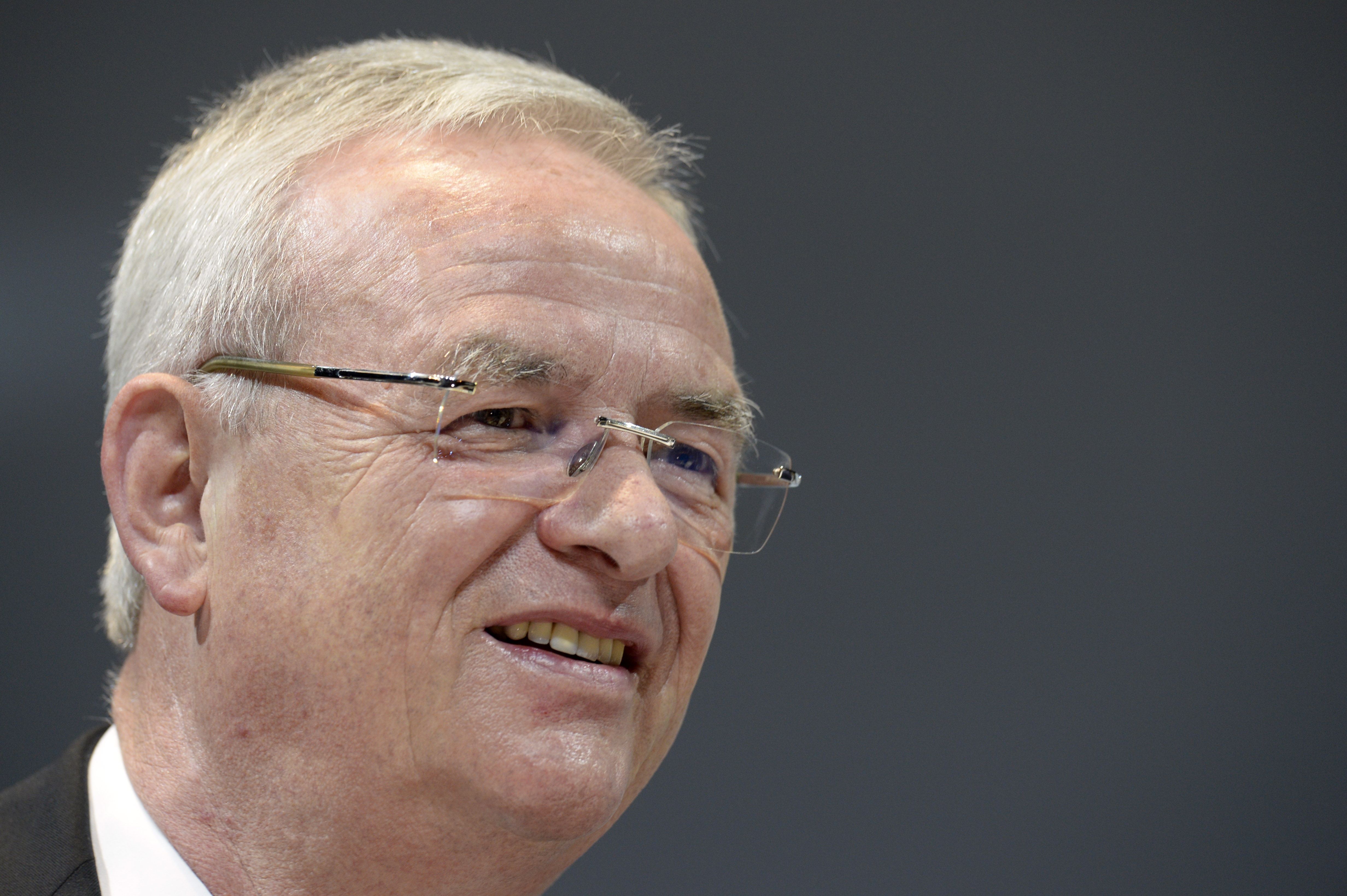 Martin Winterkorn stepped down as Volkswagen chief executive last week.