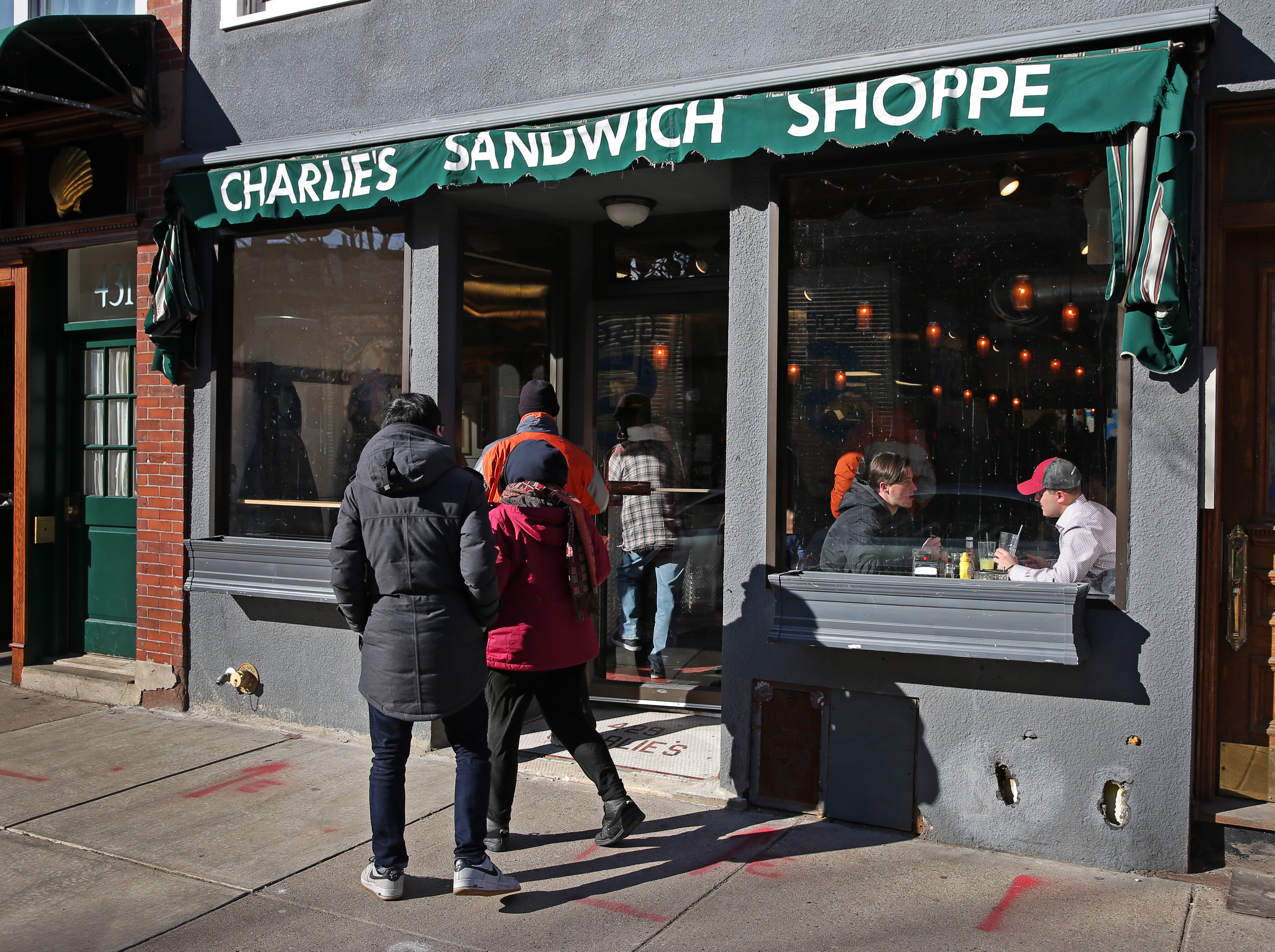 Charlie's Sandwich Shoppe reopened on Friday.