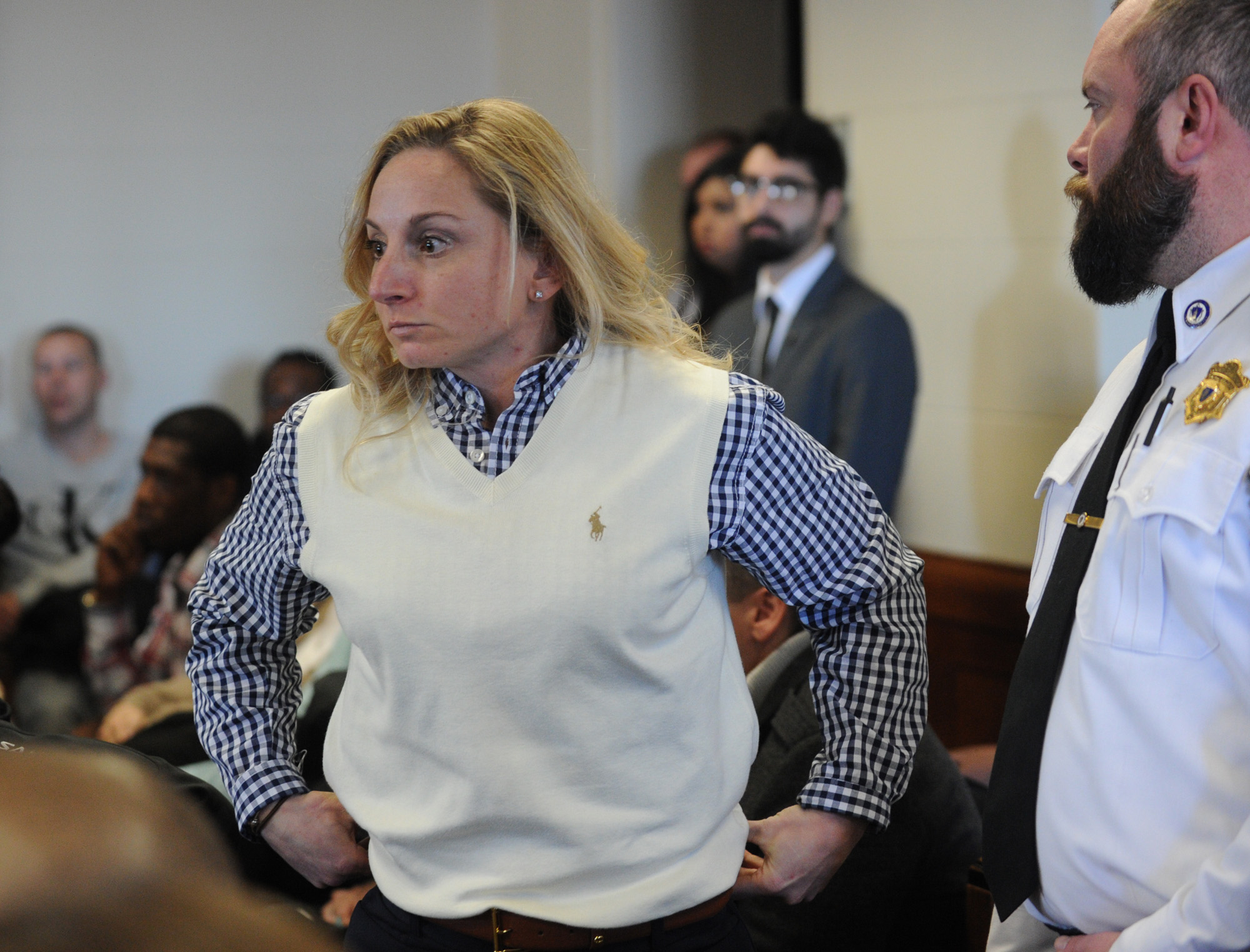 Jennifer Garvey appeared in Suffolk Superior Court in January 2016.
