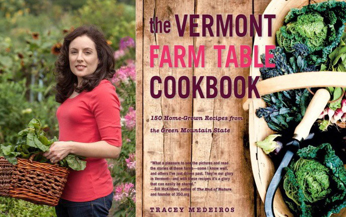 "The Vermont Farm Table Cookbook" by Tracey Medeiros.
