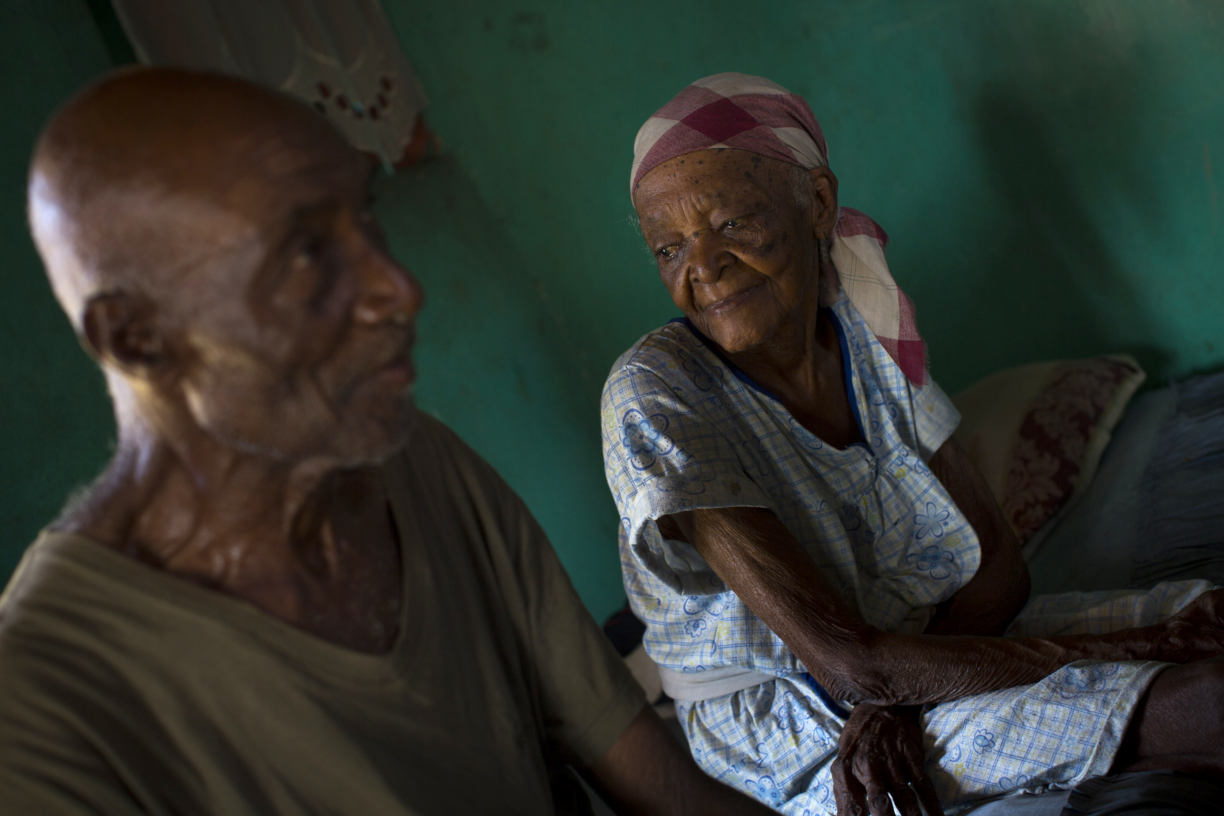 Earlier this summer, teacher Nathan Eckstrom visited Valancia Mathurin’s grandparents, Kechakin Mathurin and Oxamene Pierre, in L’Asile, Haiti.