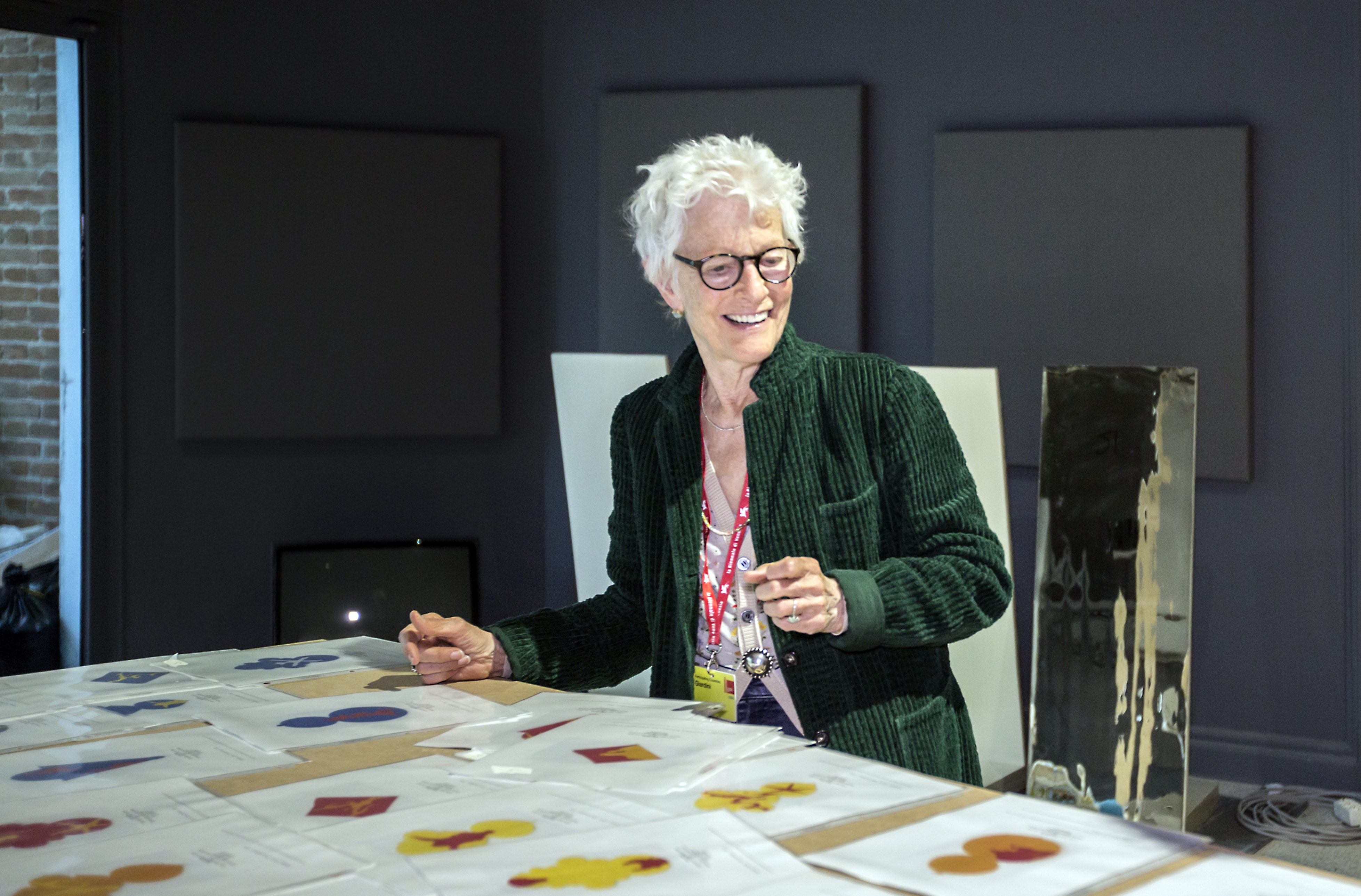 Joan Jonas at the Venice Biennale.