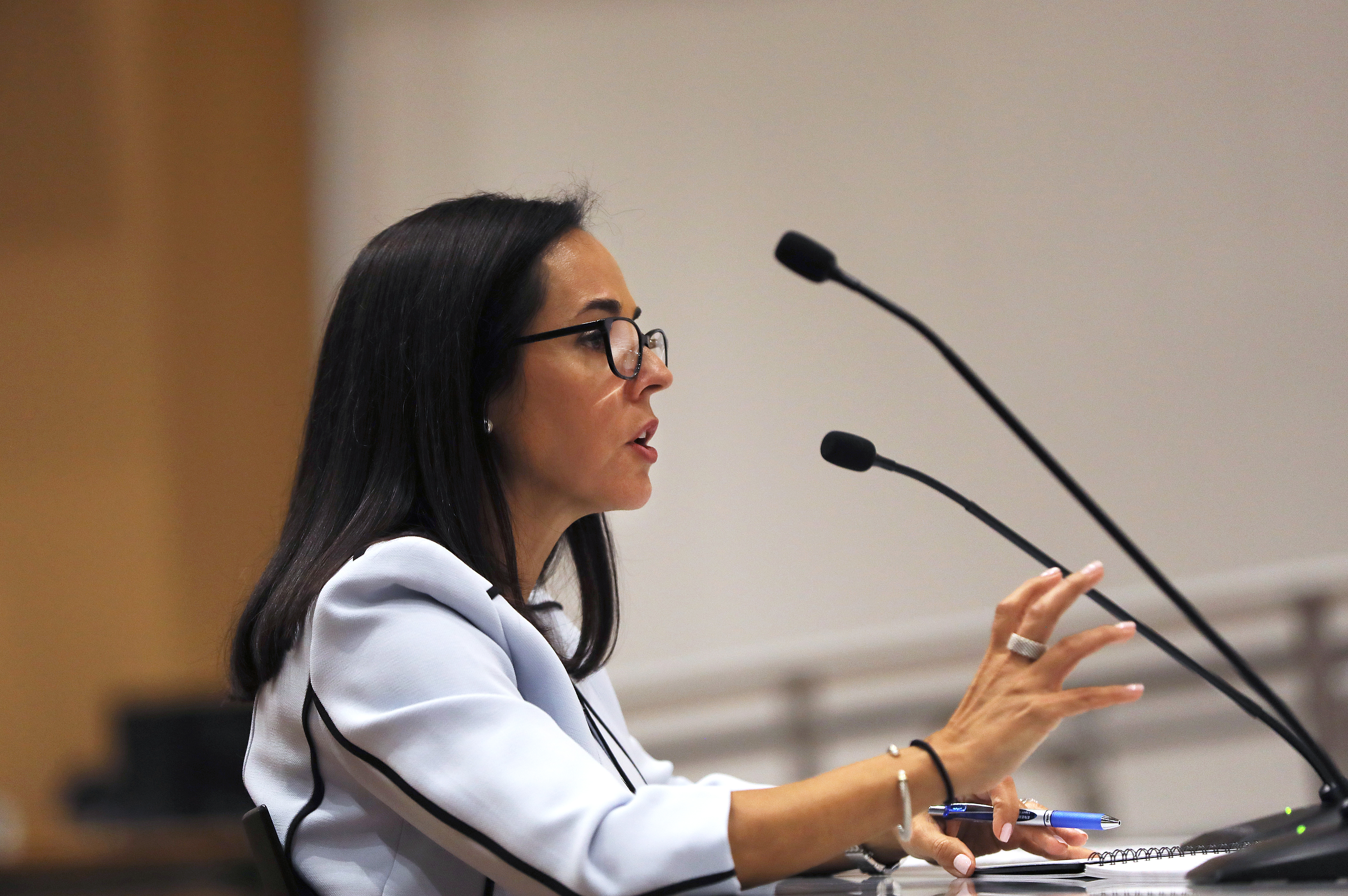 Boston School Superintendent candidate Marie Izquierdo.