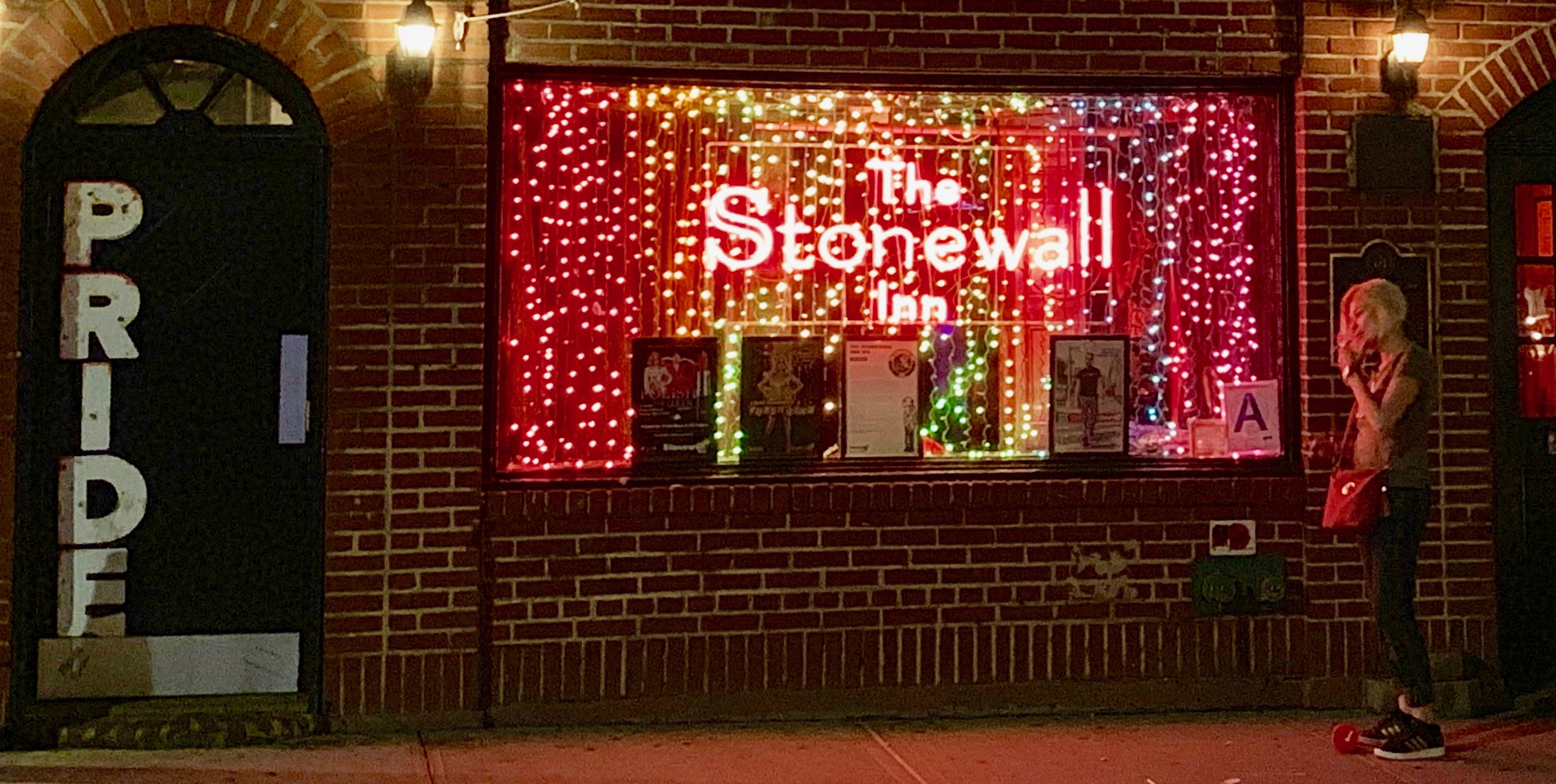 Exterior of the Stonewall Inn, site of the historic June 28 1969 uprising that gave birth to the LGBTQ rights movement.