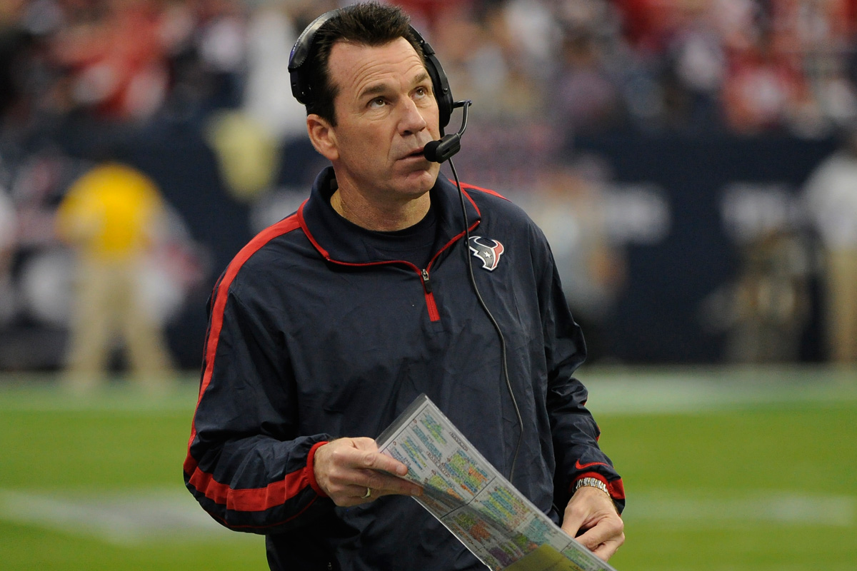 If his Texans play next Sunday the way they did in their last trip to Gillette, Gary Kubiak may need to seek divine help.