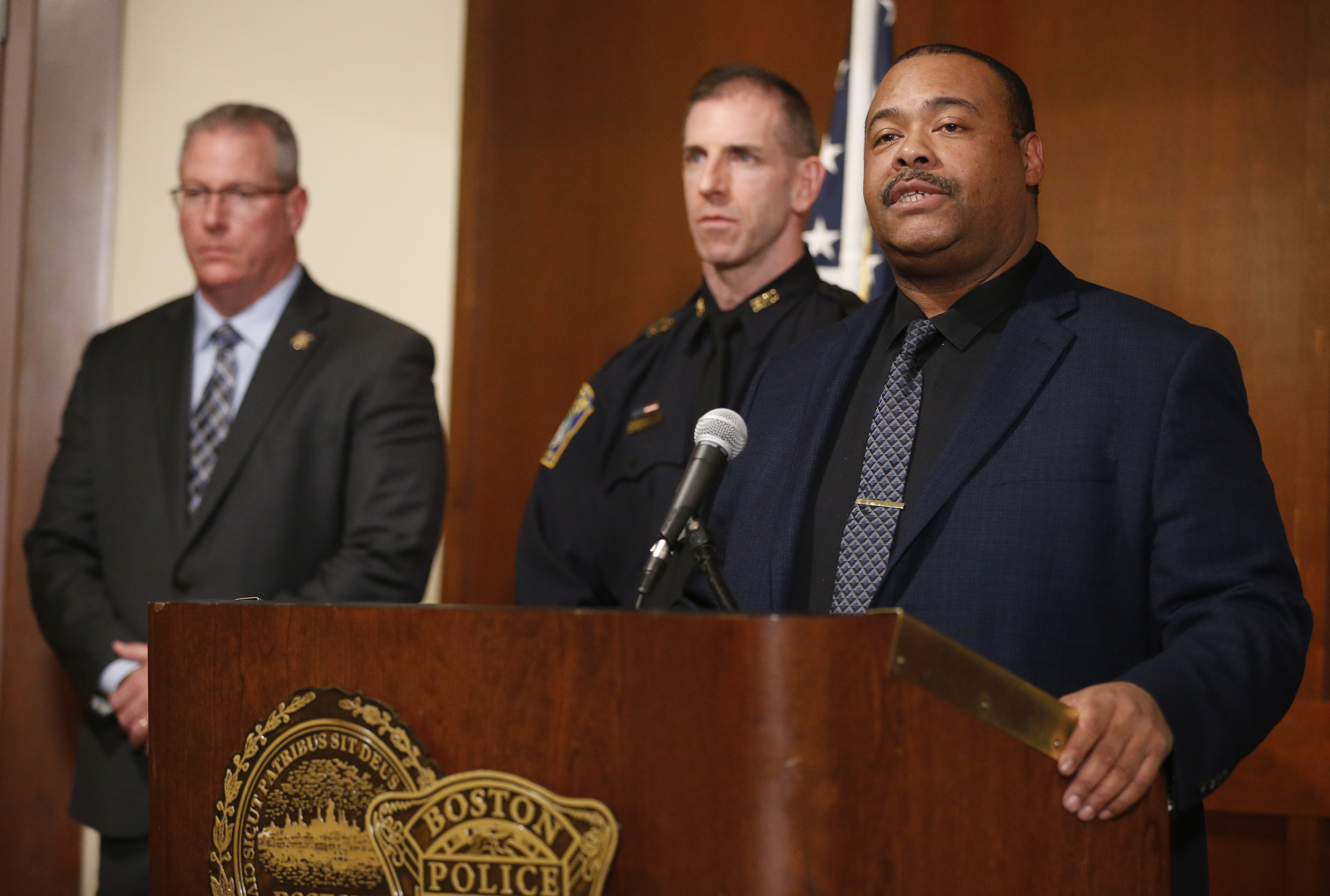 Boston Police Commissioner William Gross spoke Tuesday about the case.