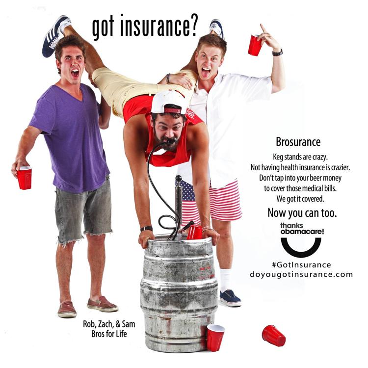 The kegstanding frat-bros.
