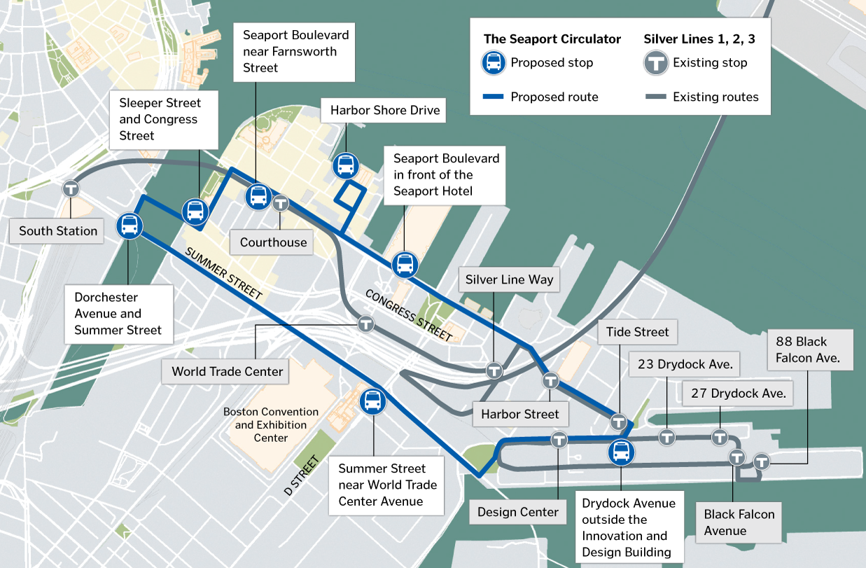 A free bus to get around the Seaport? Beats a gondola - The ...