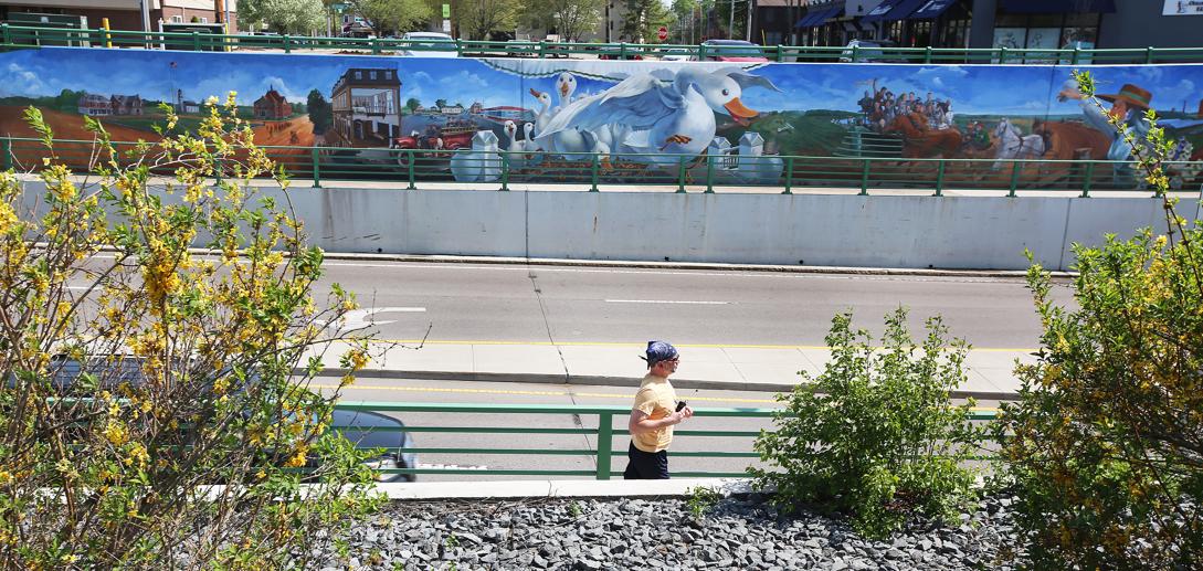 The mural project.