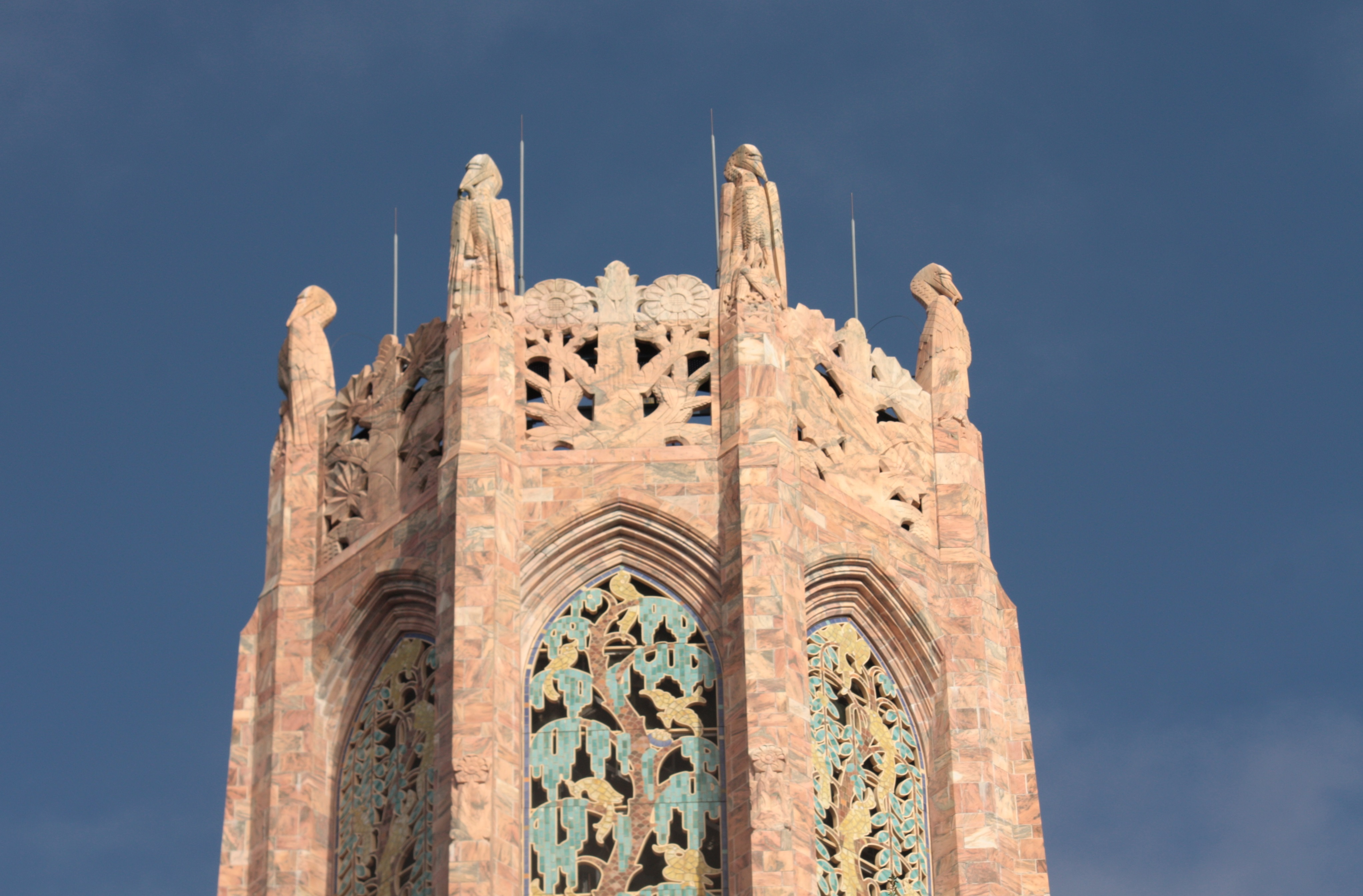 At 205 feet, Bok Tower is the high point of Bok Tower Gardens in Lake Wales, Fla.