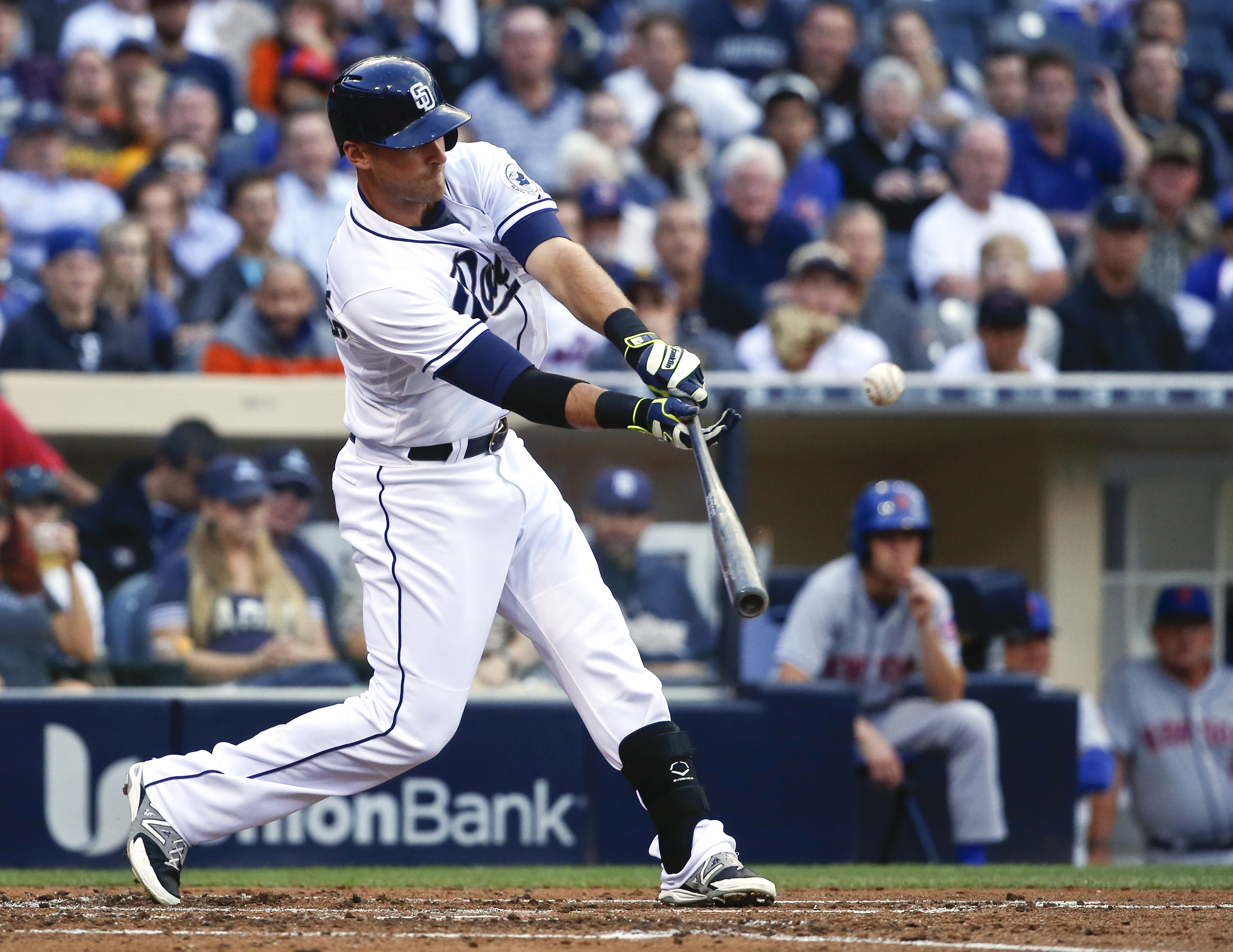 Will Middlebrooks is hitting .241 with 7 homers and 24 RBIs in 52 games for the Padres this season.