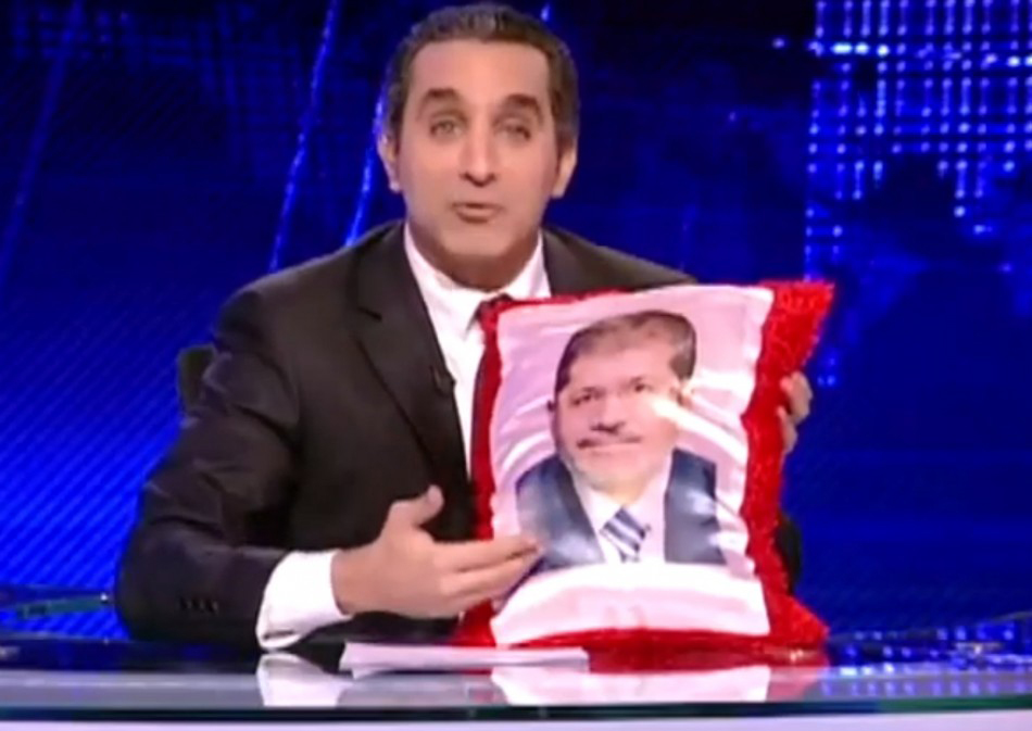 The Egyptian government began an investigation of TV comedian Baseem Yousef but dropped its charges after a public outcry.