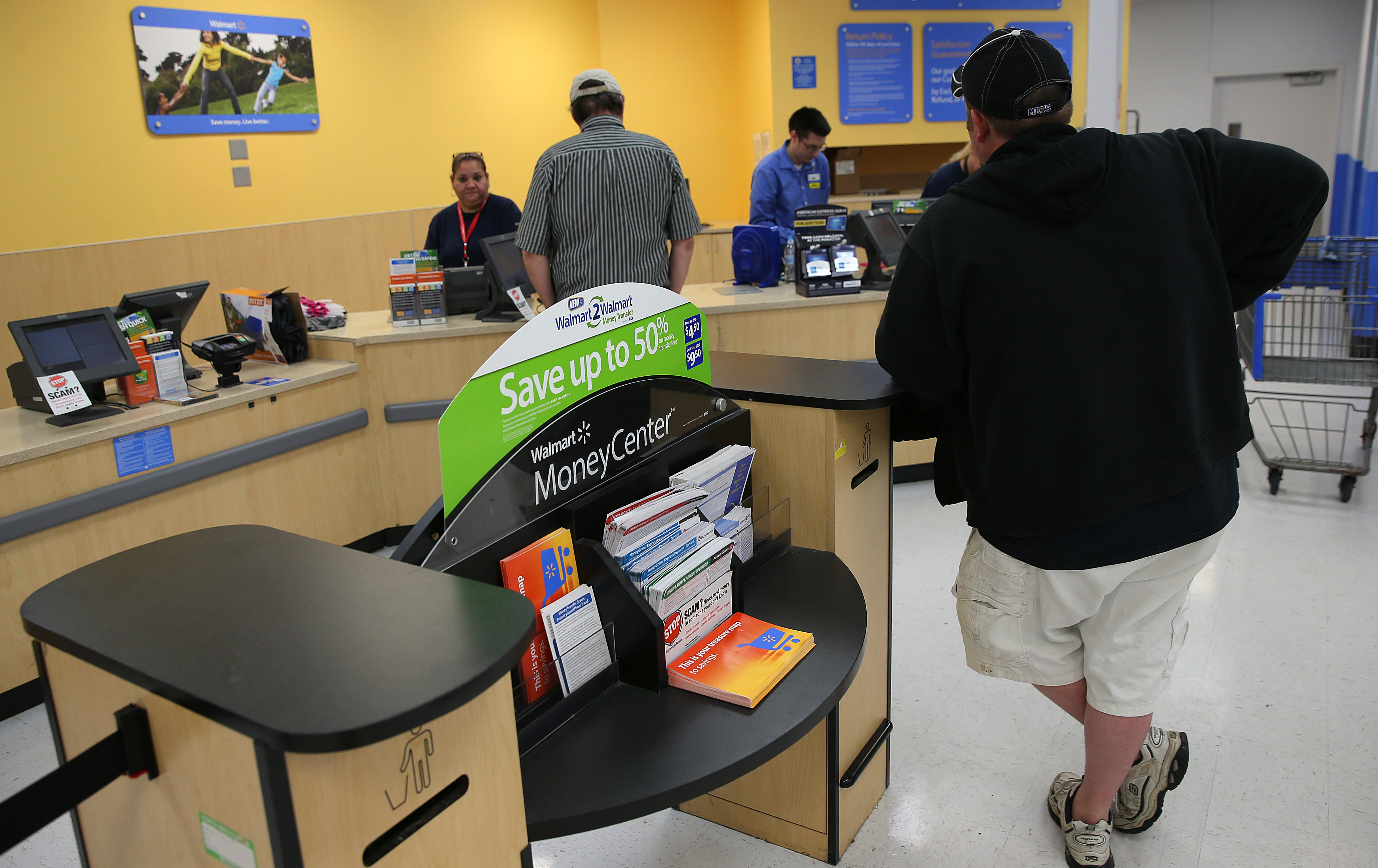 Walmart’s financial services are one of the ways the chain can get customers who might be ready to spend into its stores.