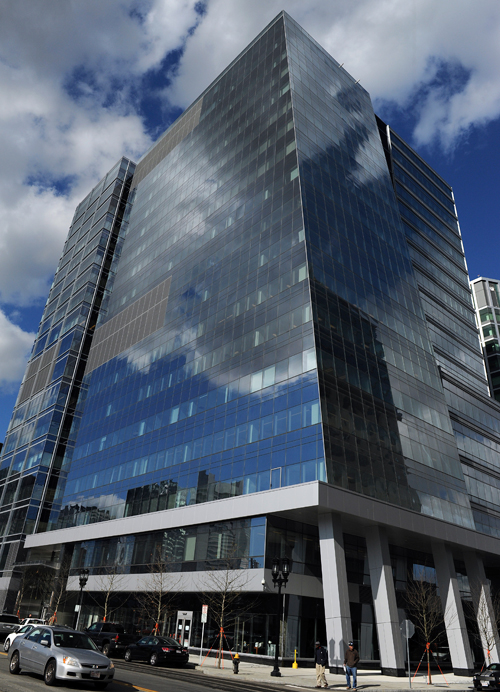 Starting in mid-December, Vertex will begin moving employees to a new building in Boston’s Seaport District. Employees are now housed in 11 buildings around Cambridge.