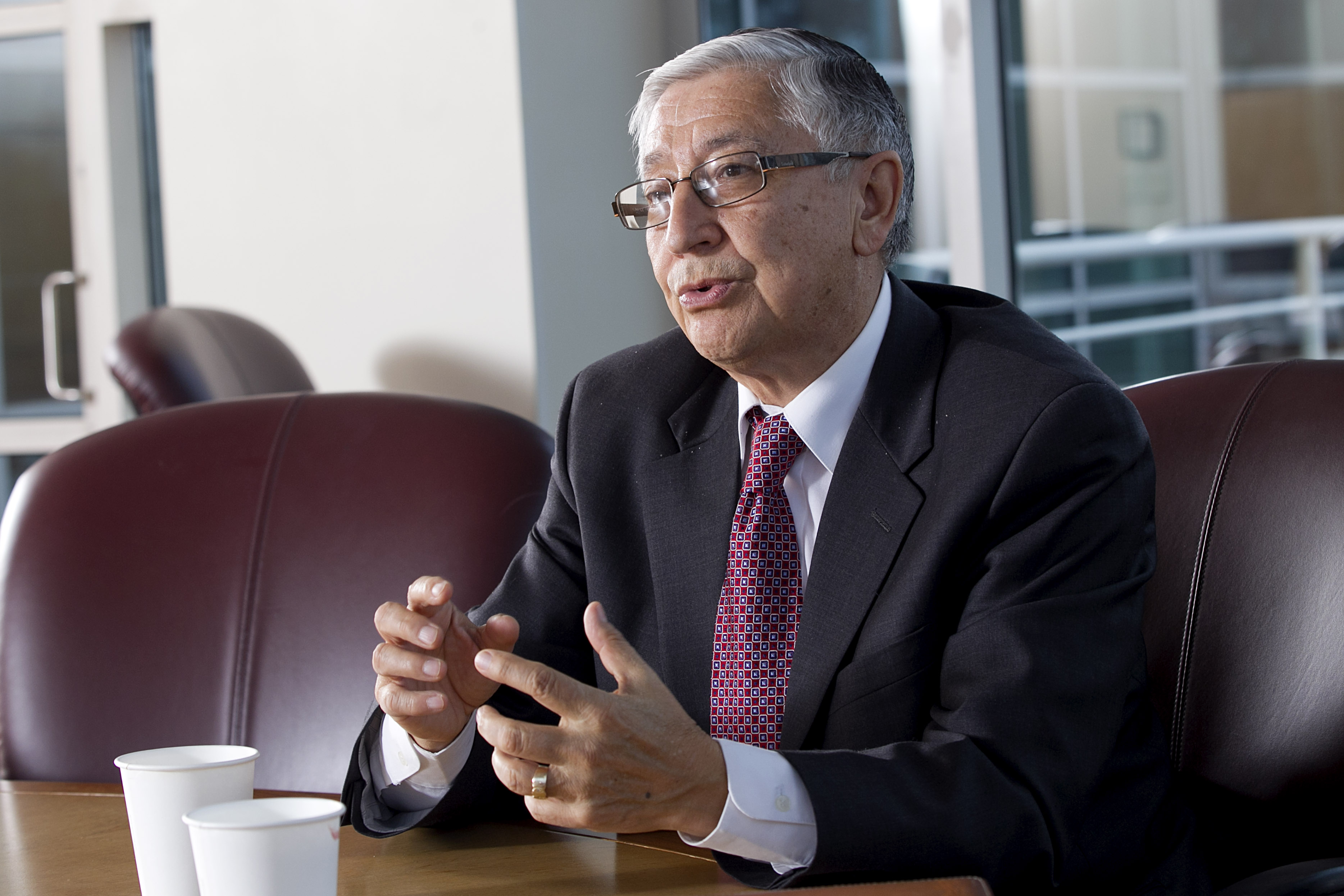 Gerardo “Jerry” Villacres, retired founder of El Planeta newspaper.