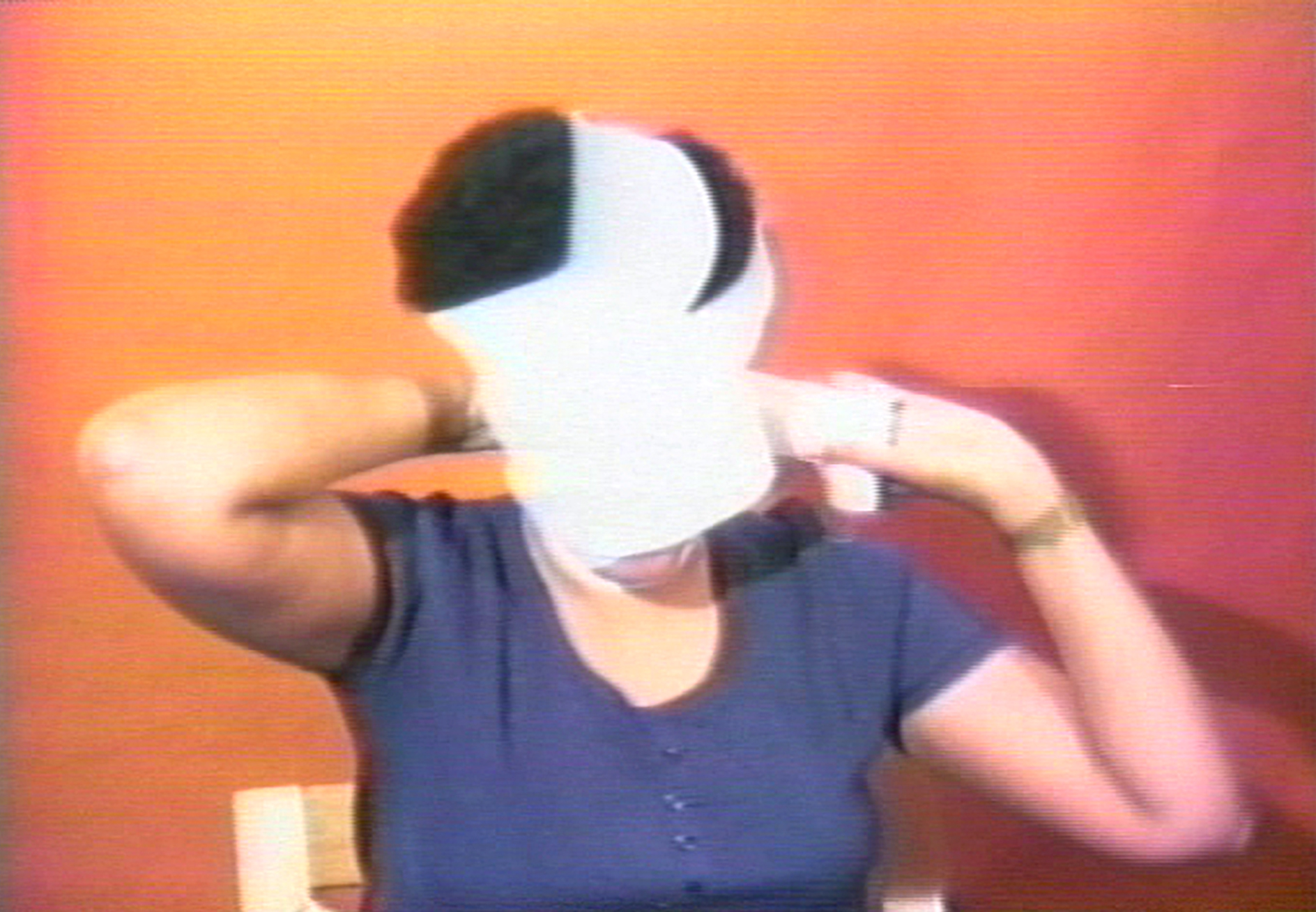 A still from Howardena Pindell’s “Free, White and 21.”