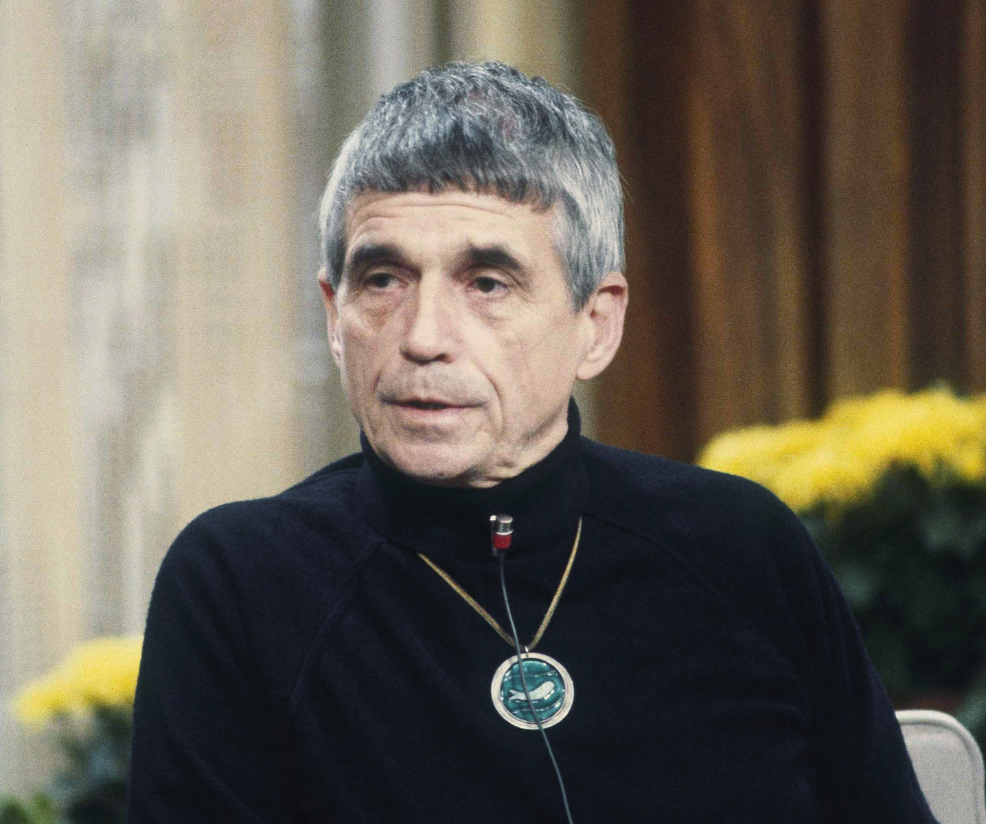 Daniel Berrigan is seen in a photo from Feb. 16, 1981.