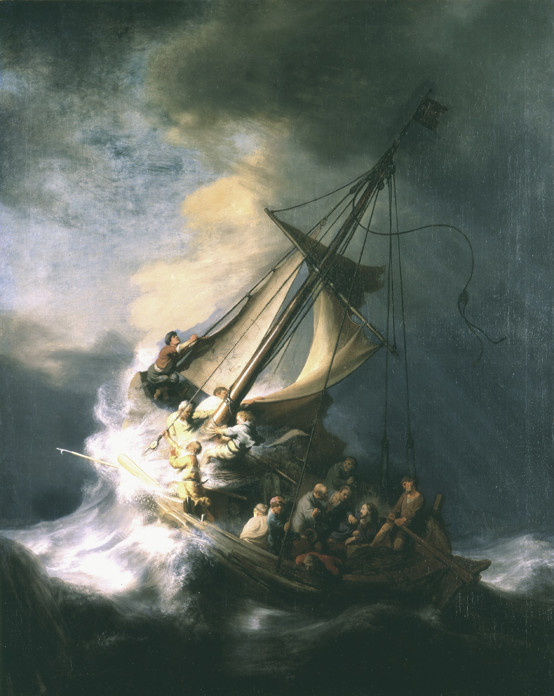 Rembrandt’s “Storm on the Sea of Galilee” is among the missing works.