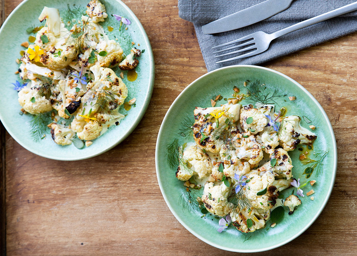 Roman street cauliflower.