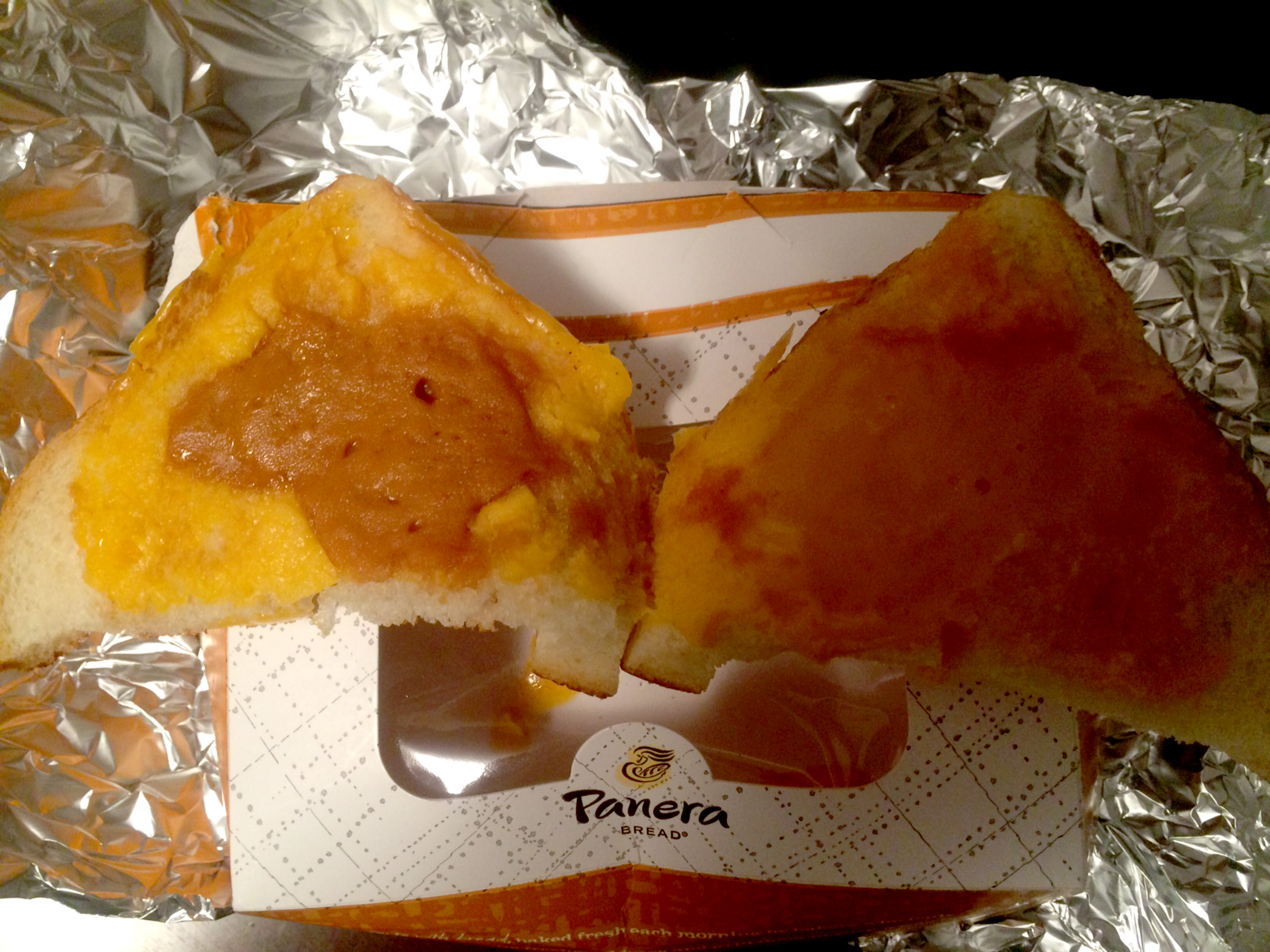 The sandwich from Panera that the family said included peanut butter.