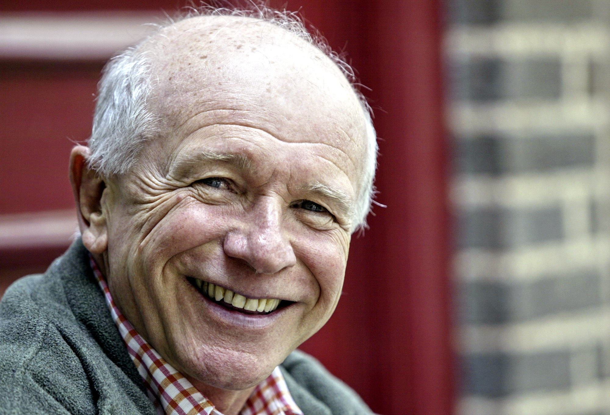 Terrence McNally in front of the Philadelphia Theater Company in Philadelphia in a 2006 file photo.
