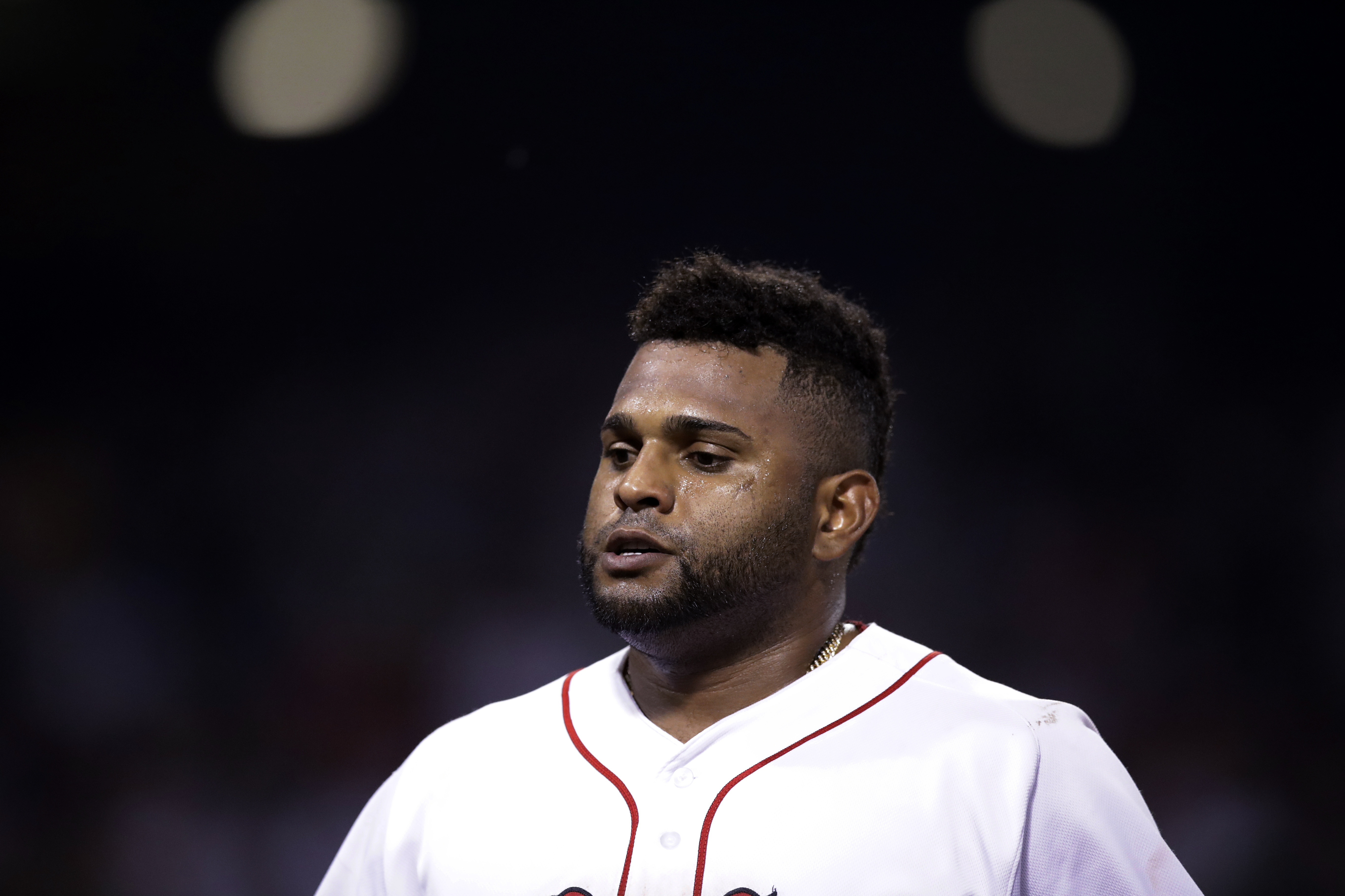 Pablo Sandoval appeared in just 32 games for the Red Sox this season, batting .212.