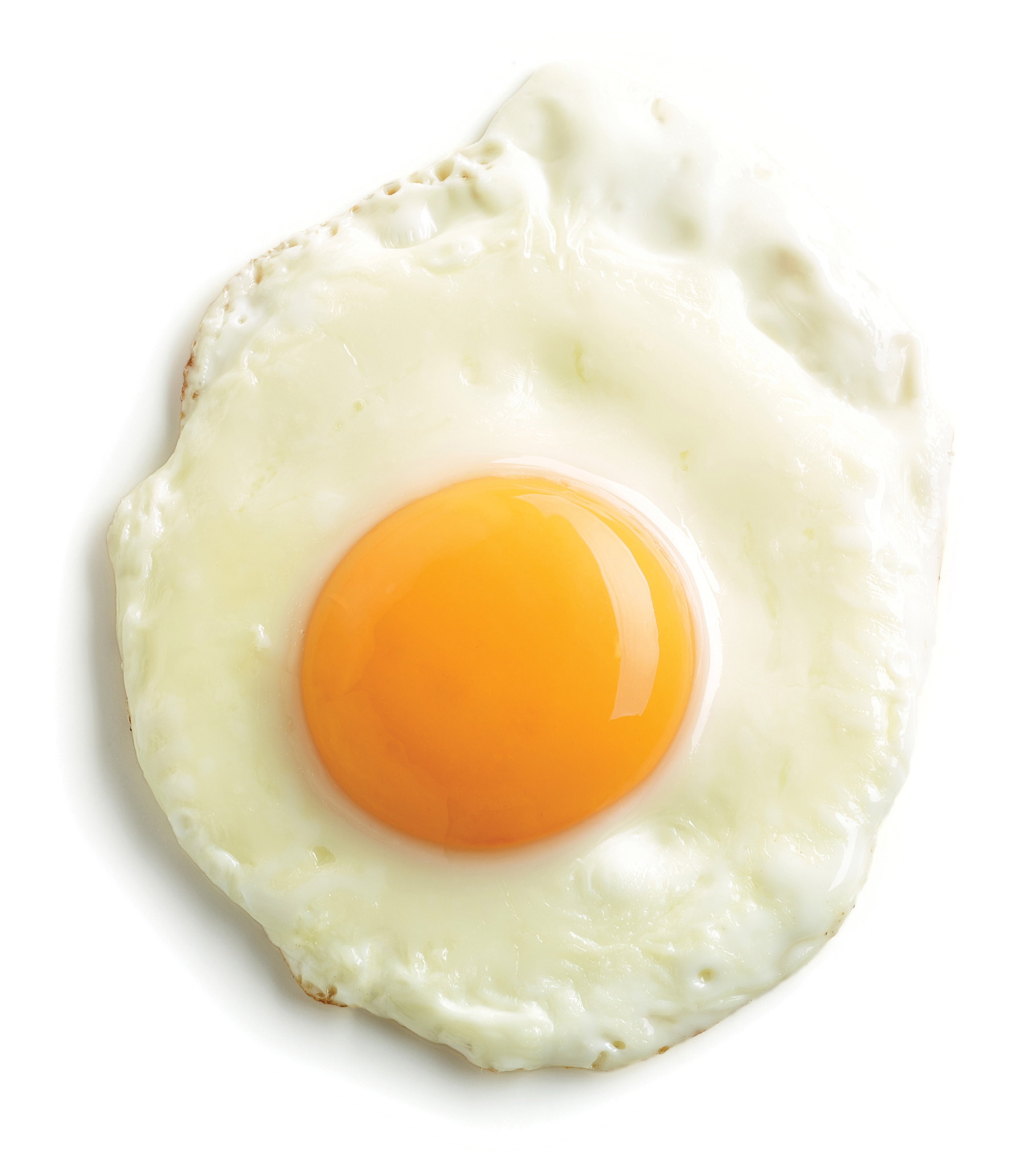 The egg yolk is full of cholesterol.