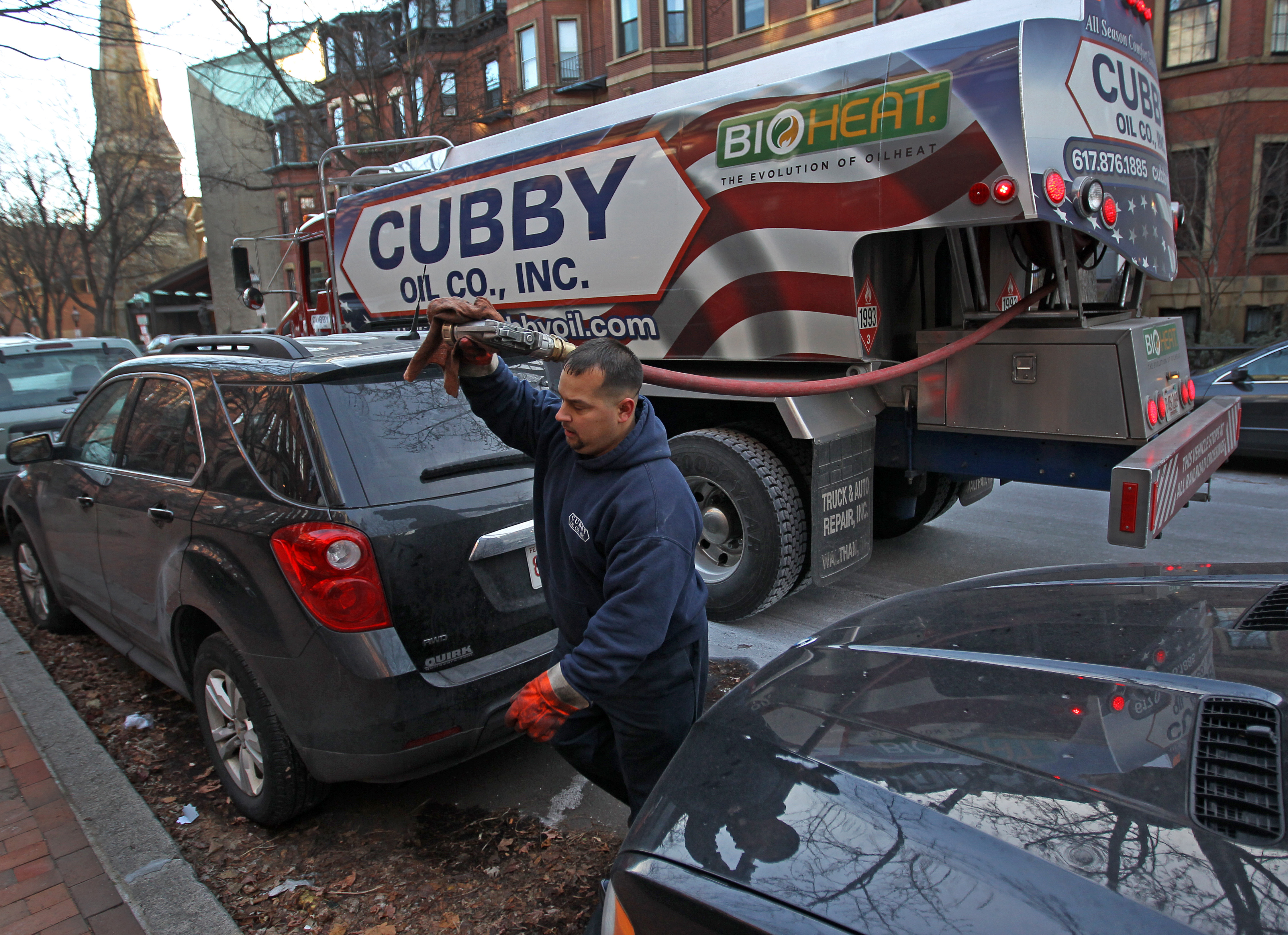 John Alefantis delivered heating oil in Boston for Cubby Oil.