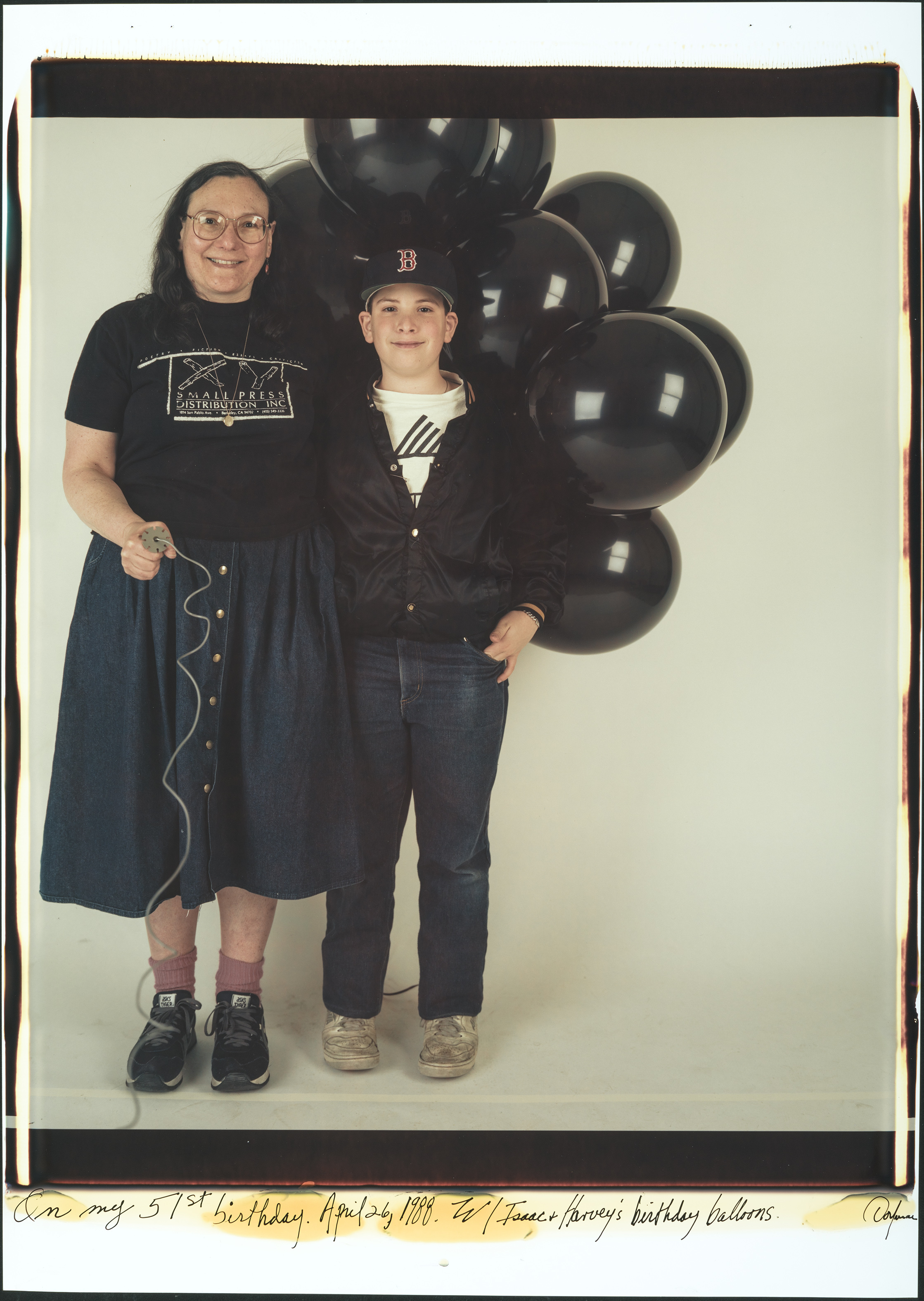 Elsa Dorfman's "On my 51st birthday" from 1988.