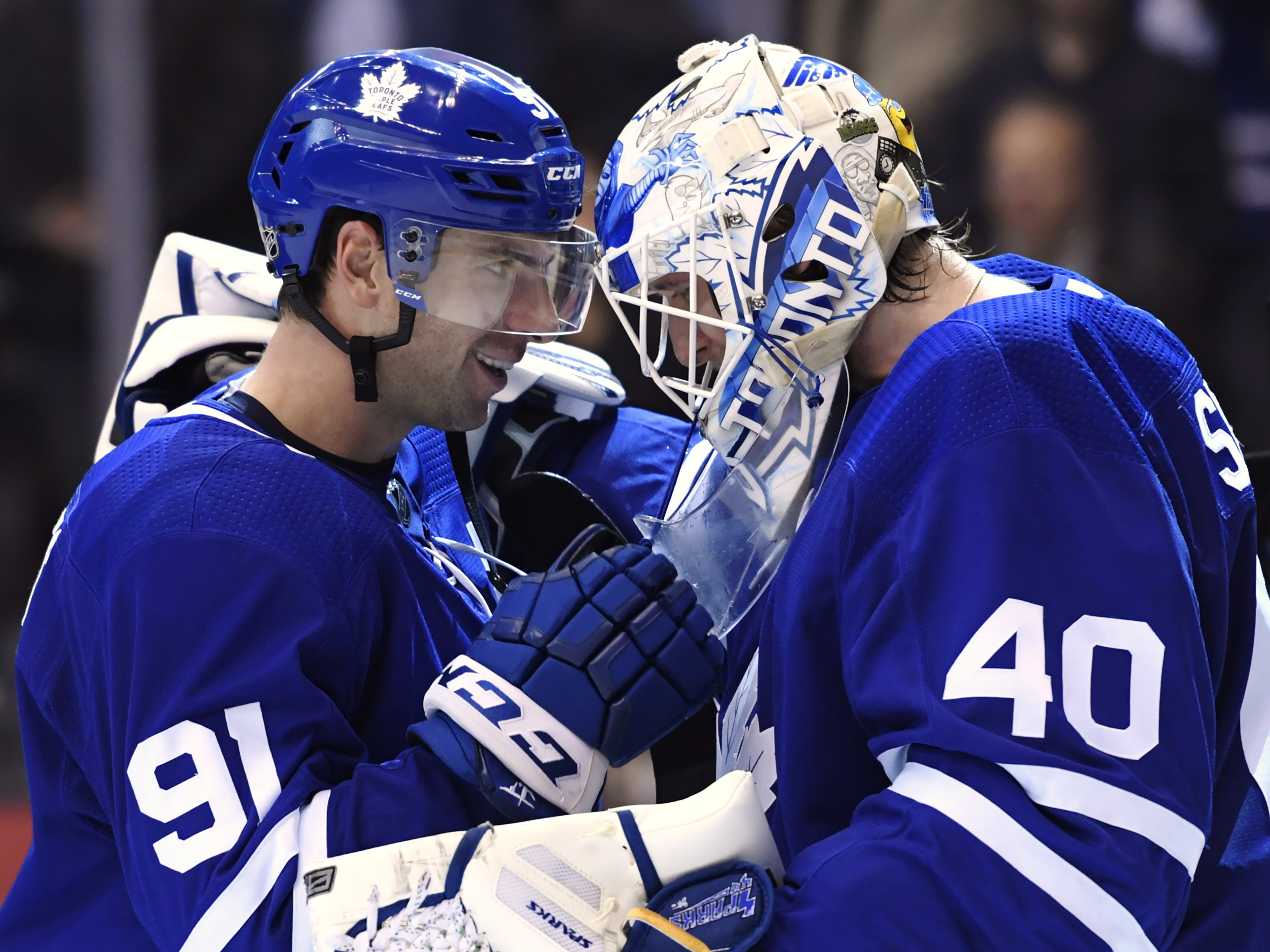 The Toronto Maple Leafs have the best record in the Eastern Conference.