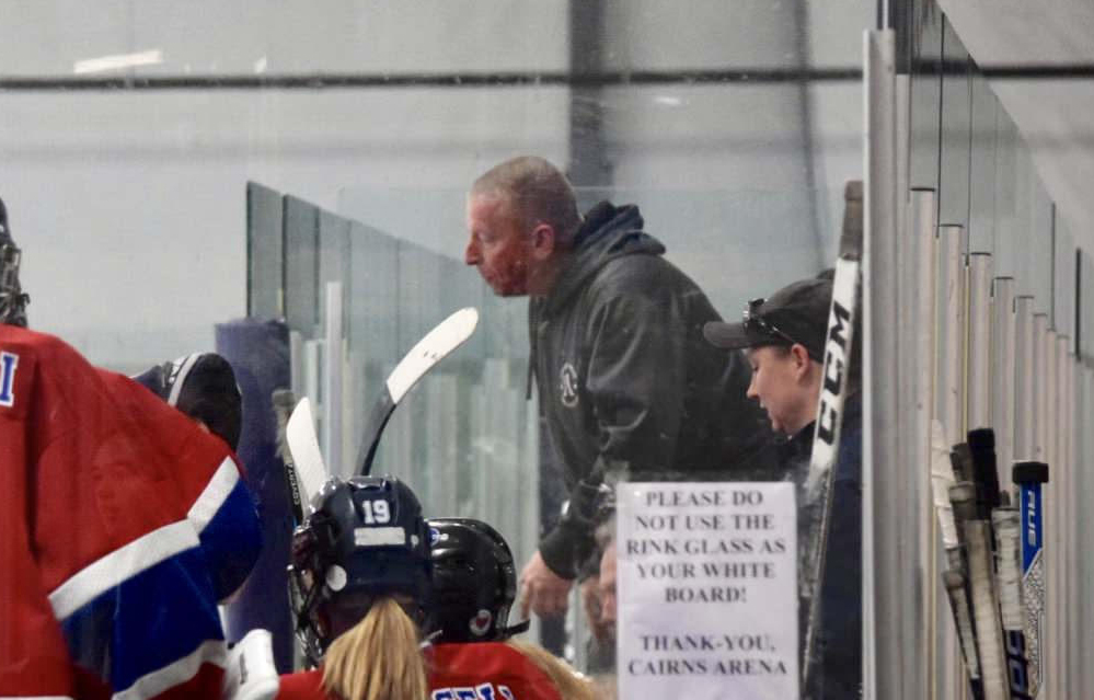 Bill Horan and his daughter Kelly, right, were also suspended by Mass Hockey.