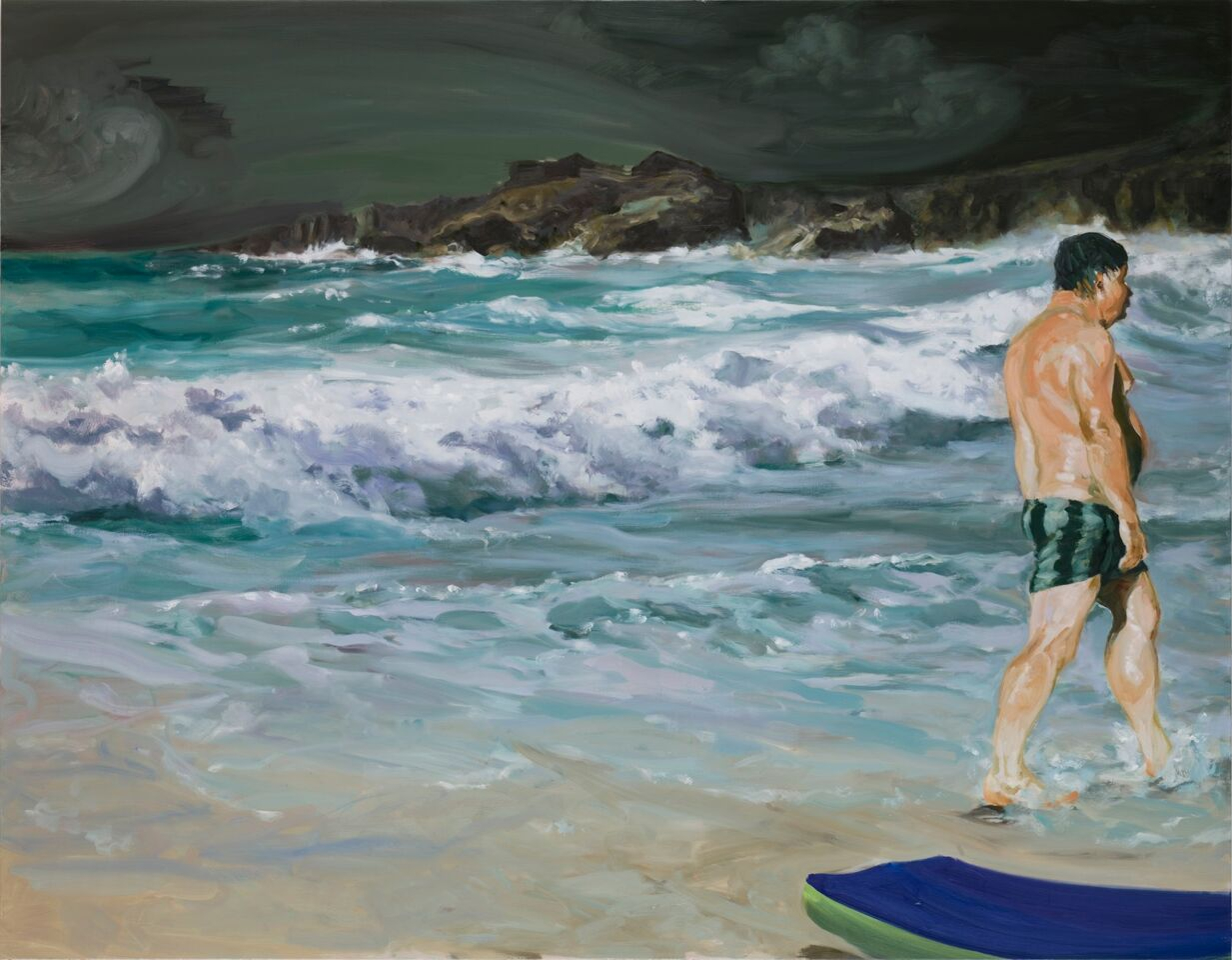 Eric Fischl’s “Scenes from Late Paradise: Stupidity.”