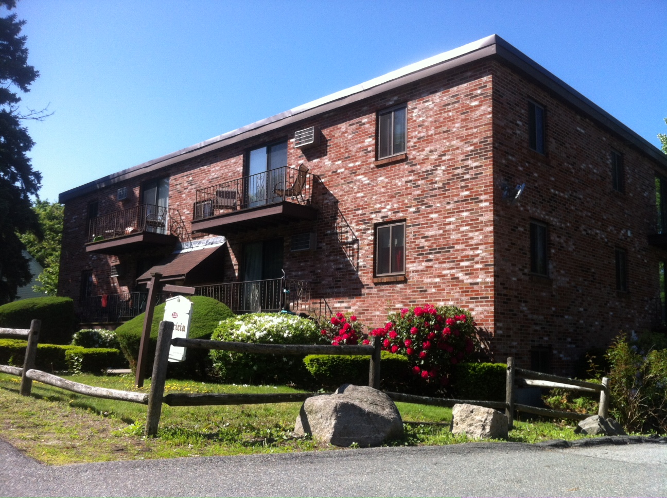 The apartment complex in Quincy where Khairullozhon Matanov was arrested early Friday.